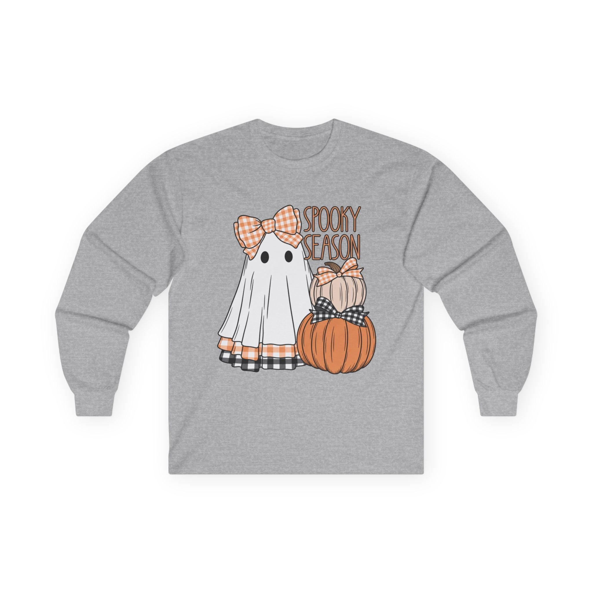 The Bow Ghost Long Sleeve Tee - Gildan