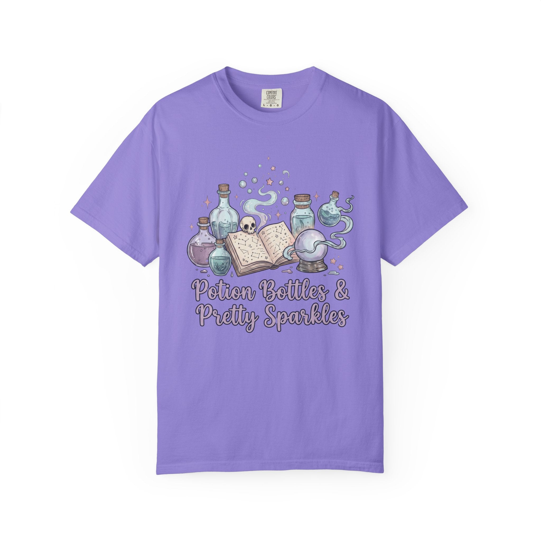 Potion Bottles and Pretty Sparkles Tee - Comfort Colors
