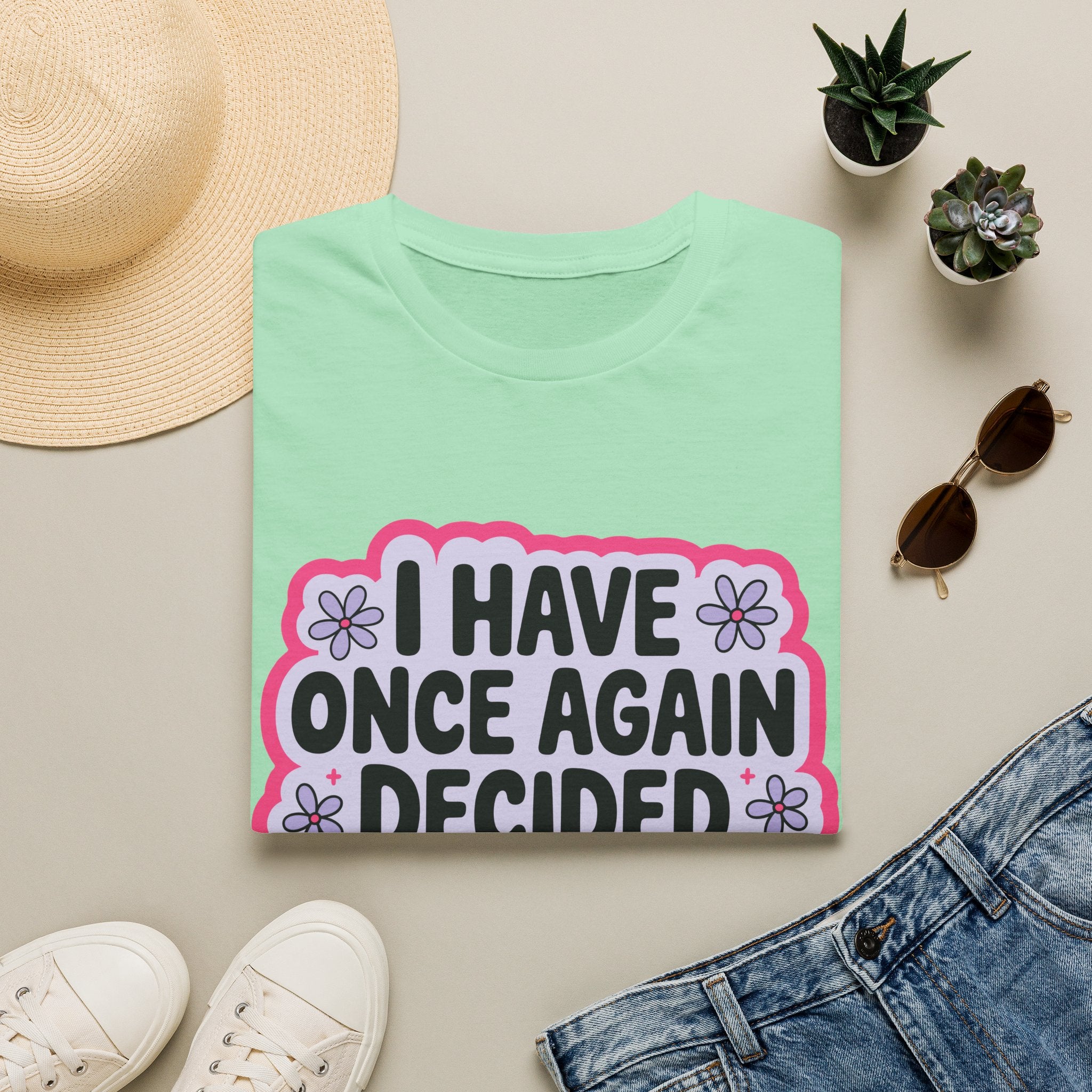 Decided To Be Difficult Tee - Gildan