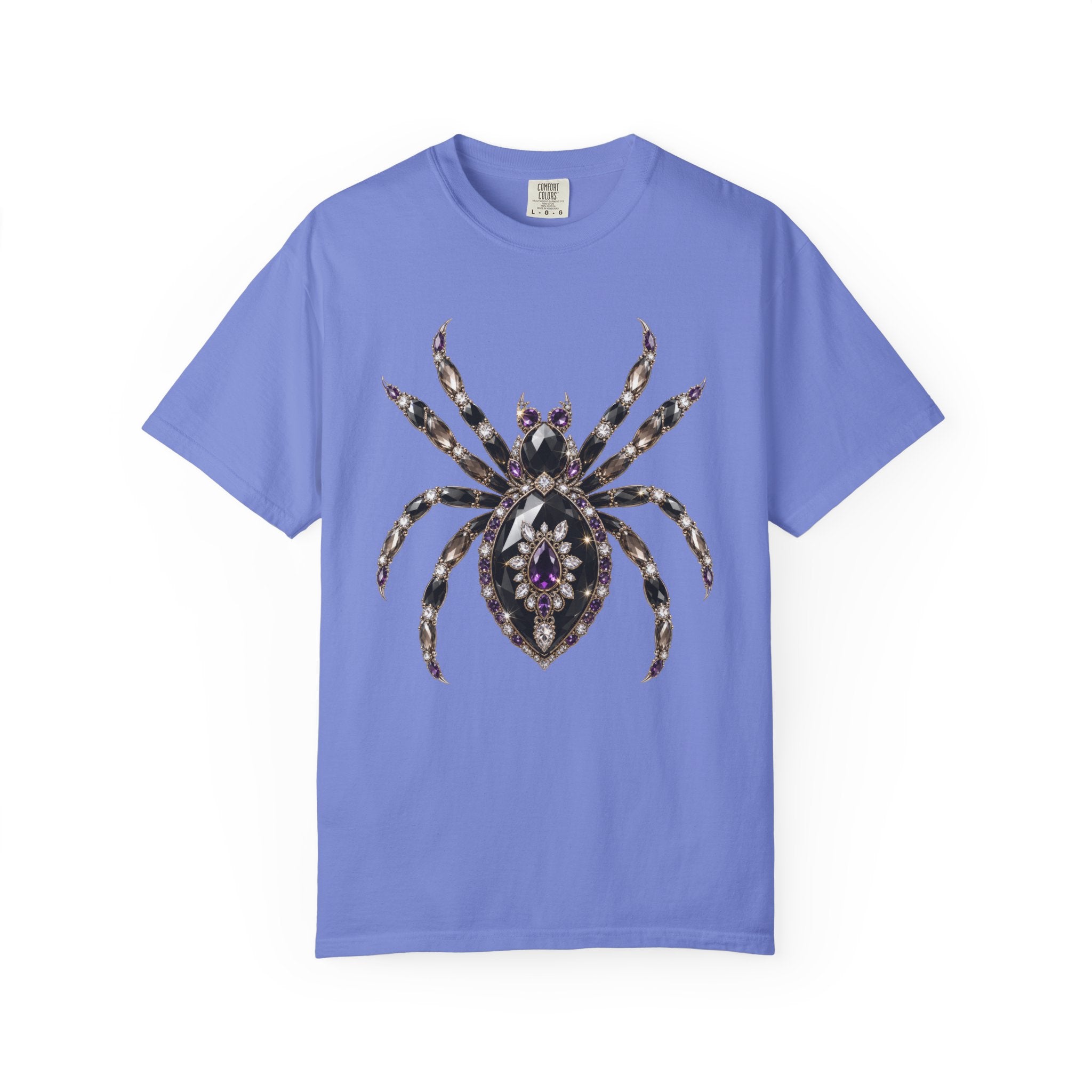 Jeweled Spider Tee - Comfort Colors