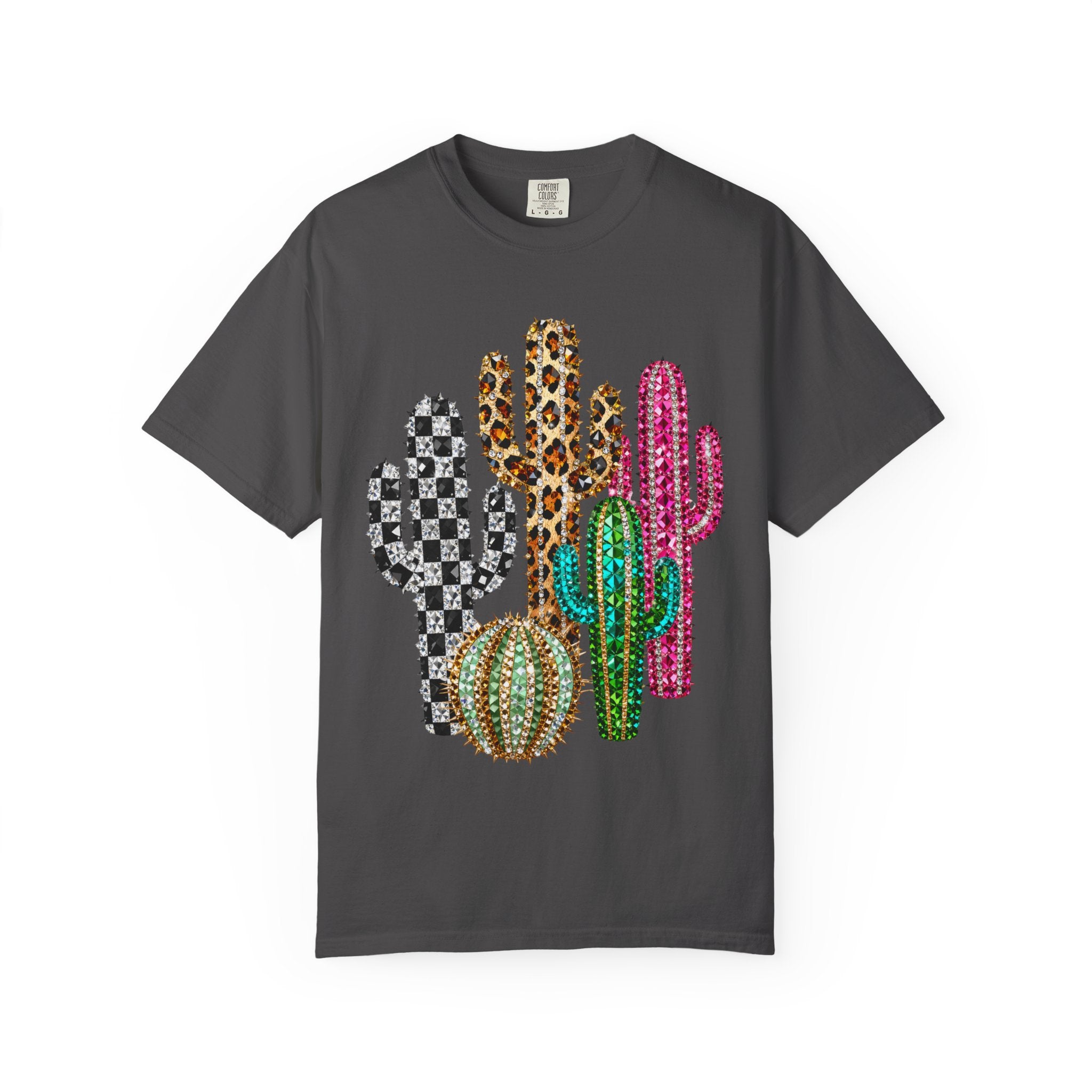 The Jeweled Cactus Tee - Comfort Colors