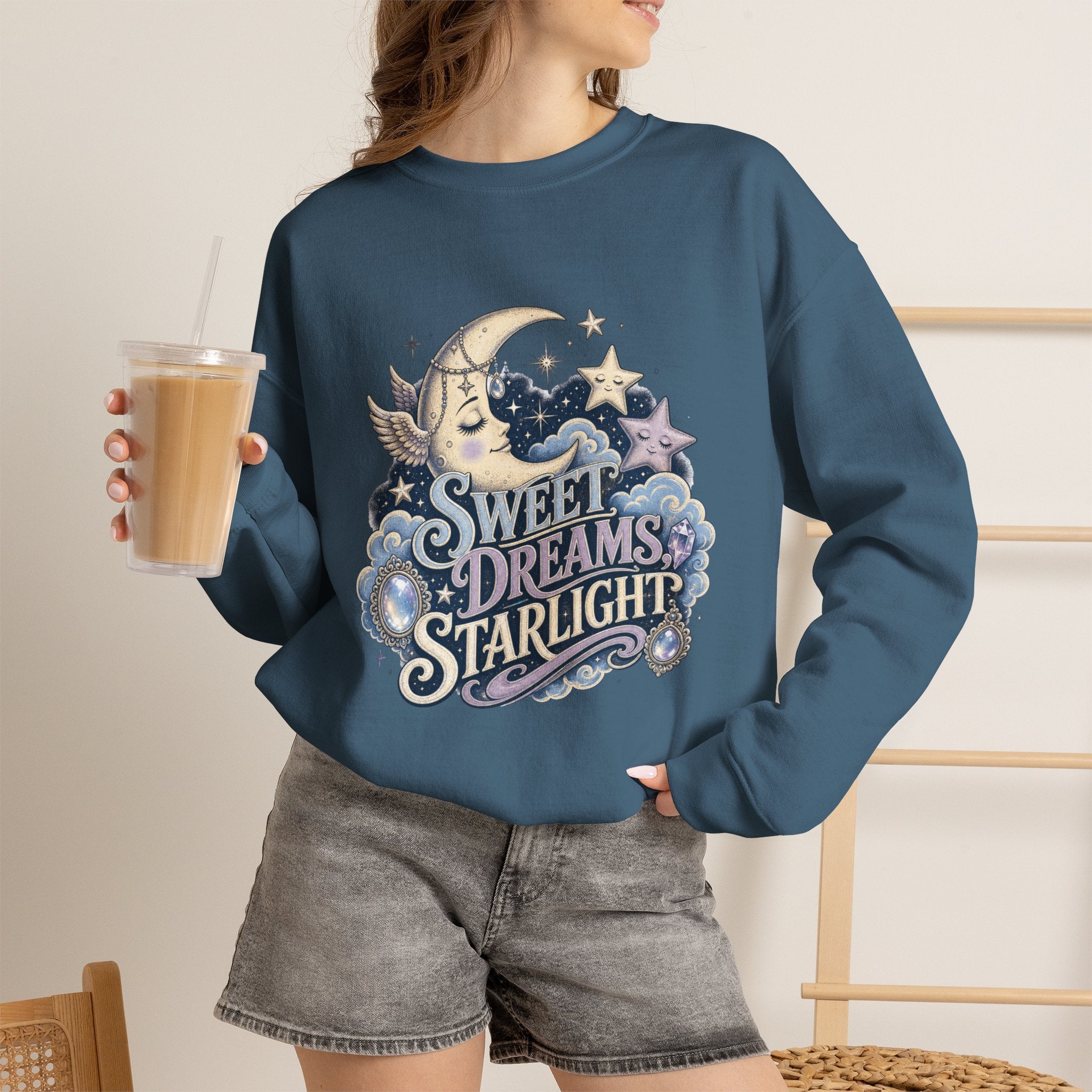 Sweet Dreams Starlight Sweatshirt - Gildan