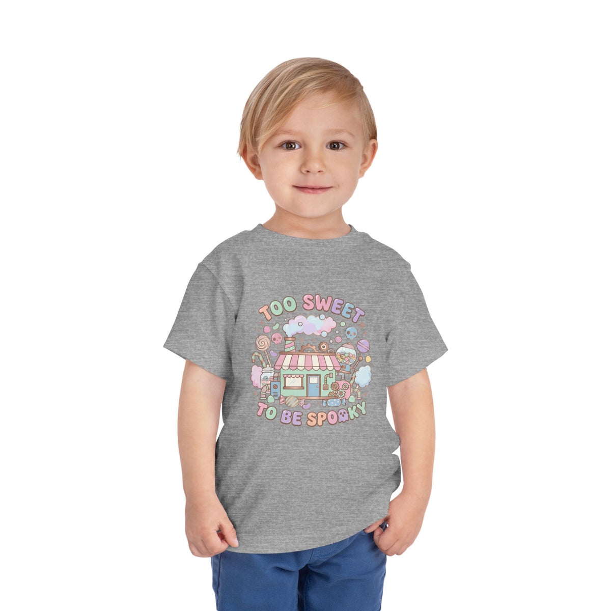 Too Sweet To Be Spooky Toddler Tee