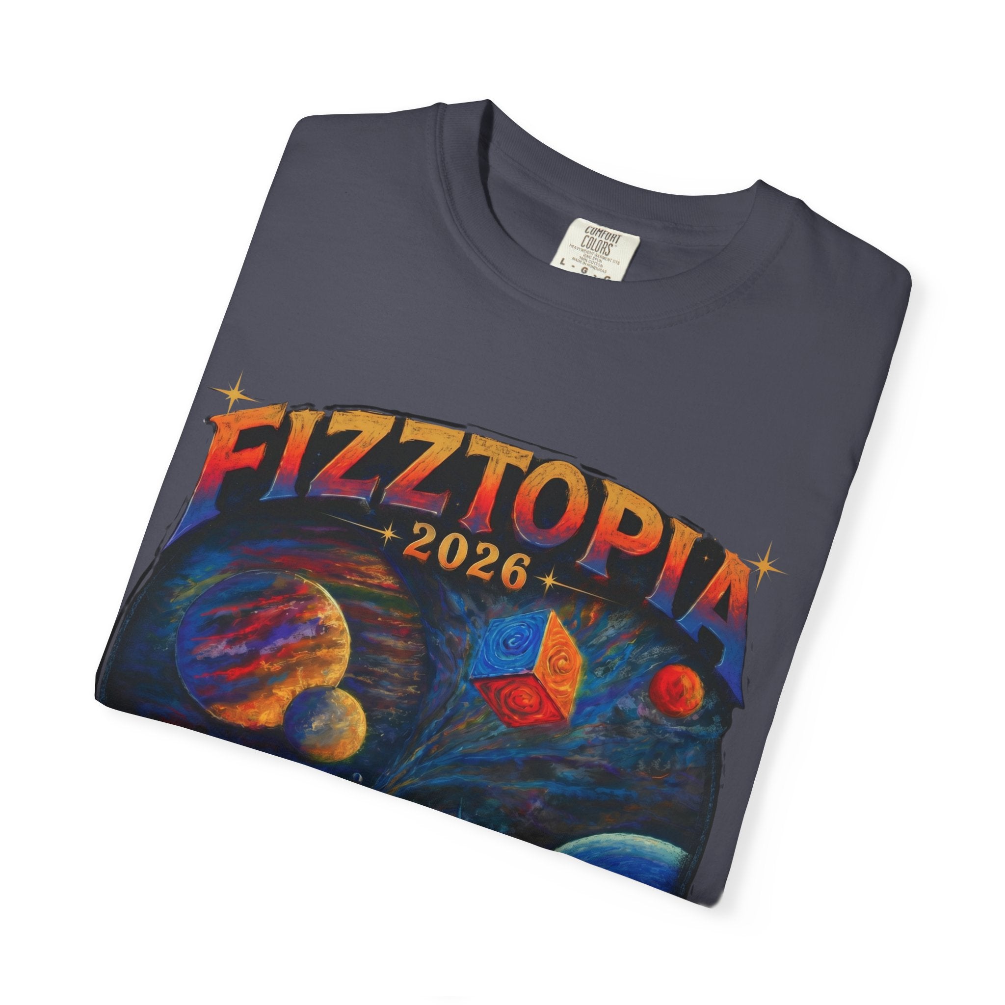 Daddy Ring Bomb's Fizztopia Galaxy Shirt - Comfort Colors