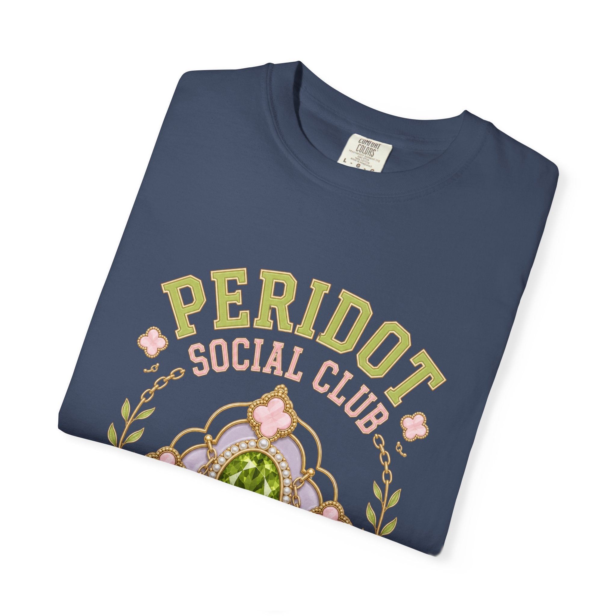 Peridot Social Club Tee - Comfort Colors