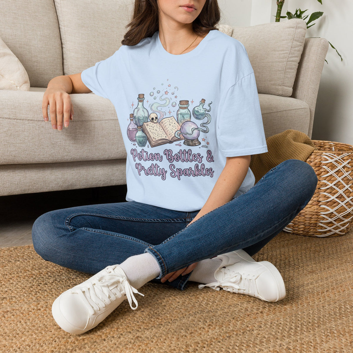 Potion Bottles and Pretty Sparkles Tee - Gildan