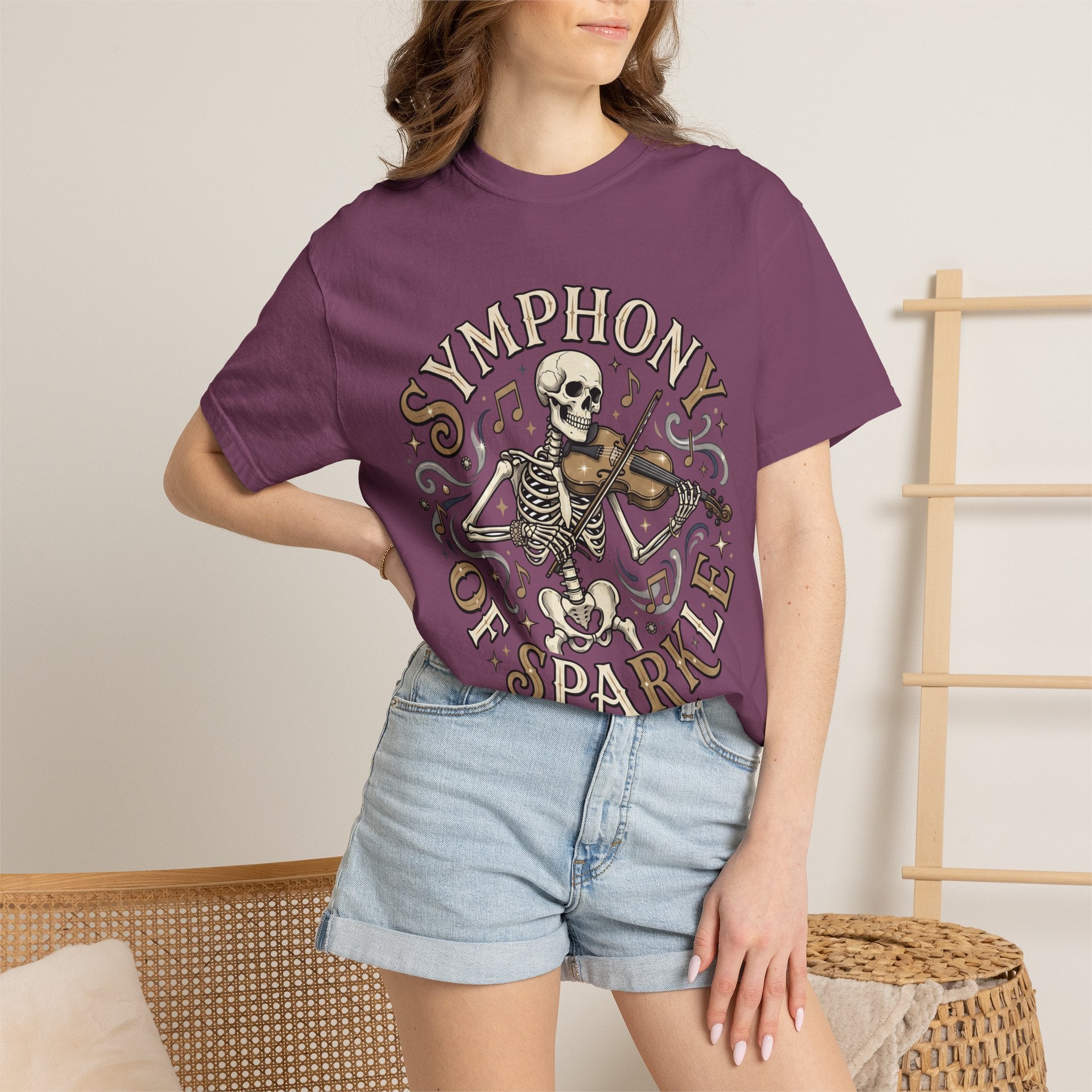 Symphony of Sparkle Tee (Round) - Comfort Colors