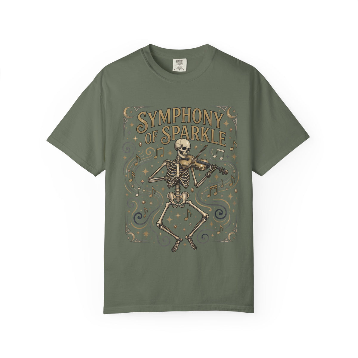 Symphony of Sparkle Tee (Rectangle) - Comfort Colors
