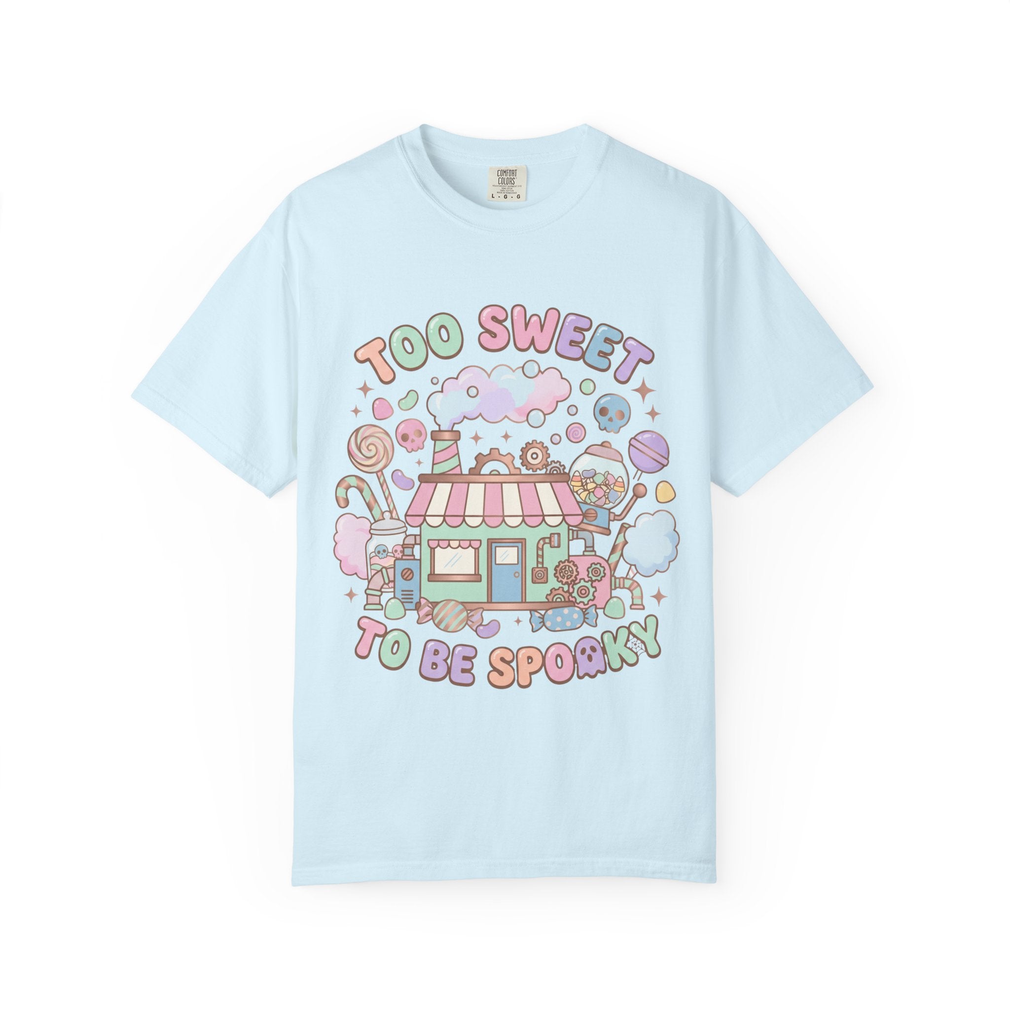 Too Sweet To Be Spooky Tee - Comfort Colors