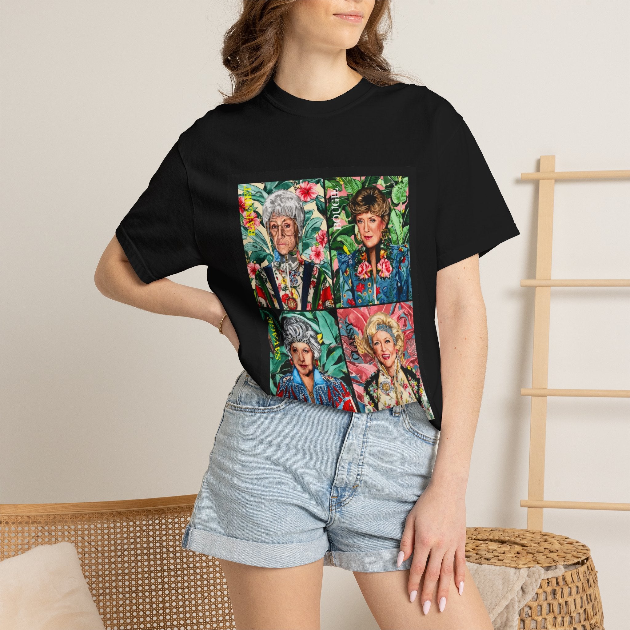 Golden Baddies Tee- Comfort Colors