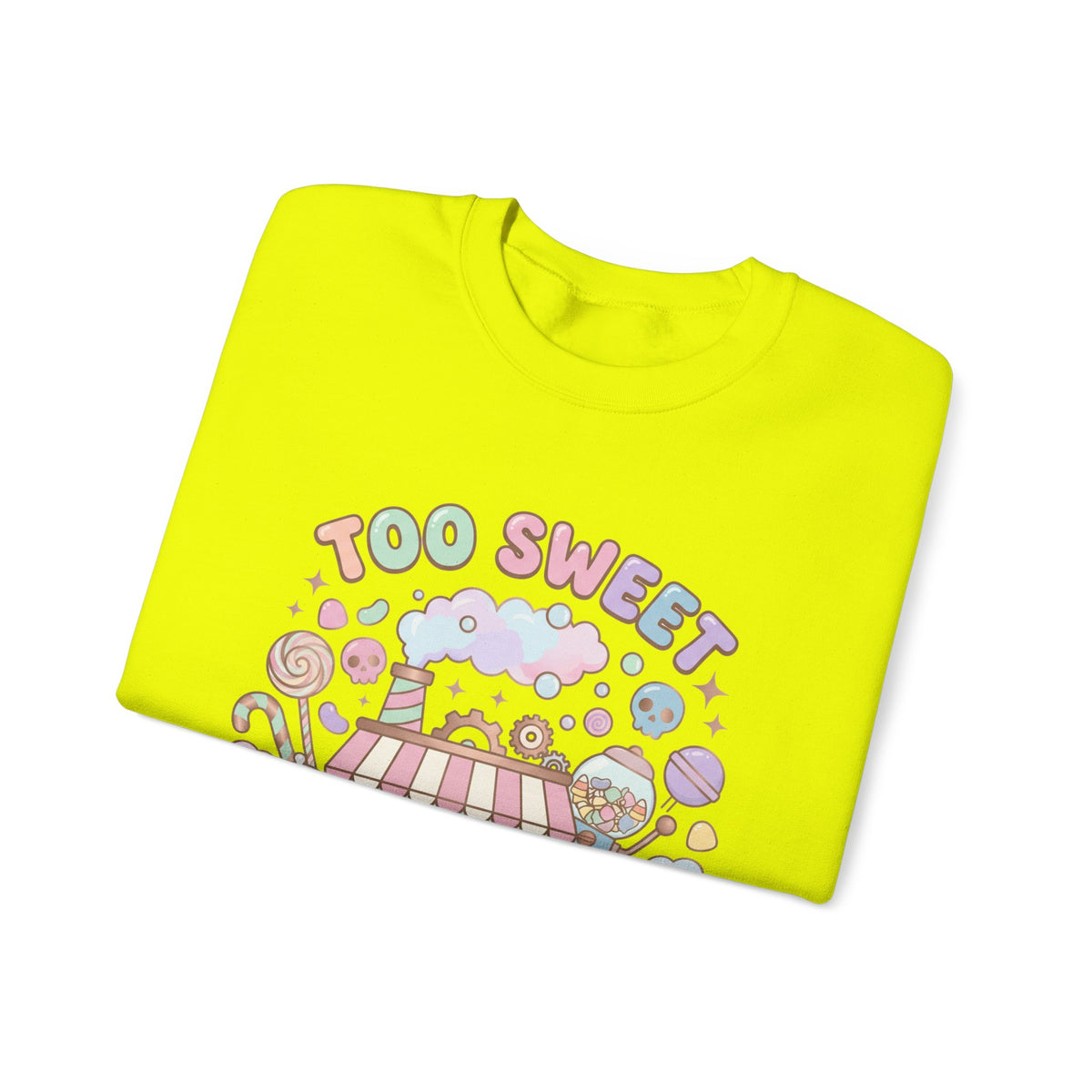 Too Sweet To Be Spooky Sweatshirt - Gildan
