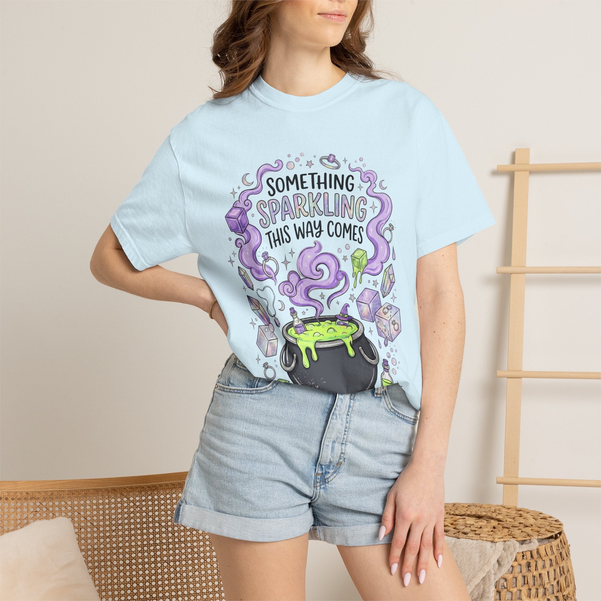 The Spooky Cauldron Tee - Comfort Colors