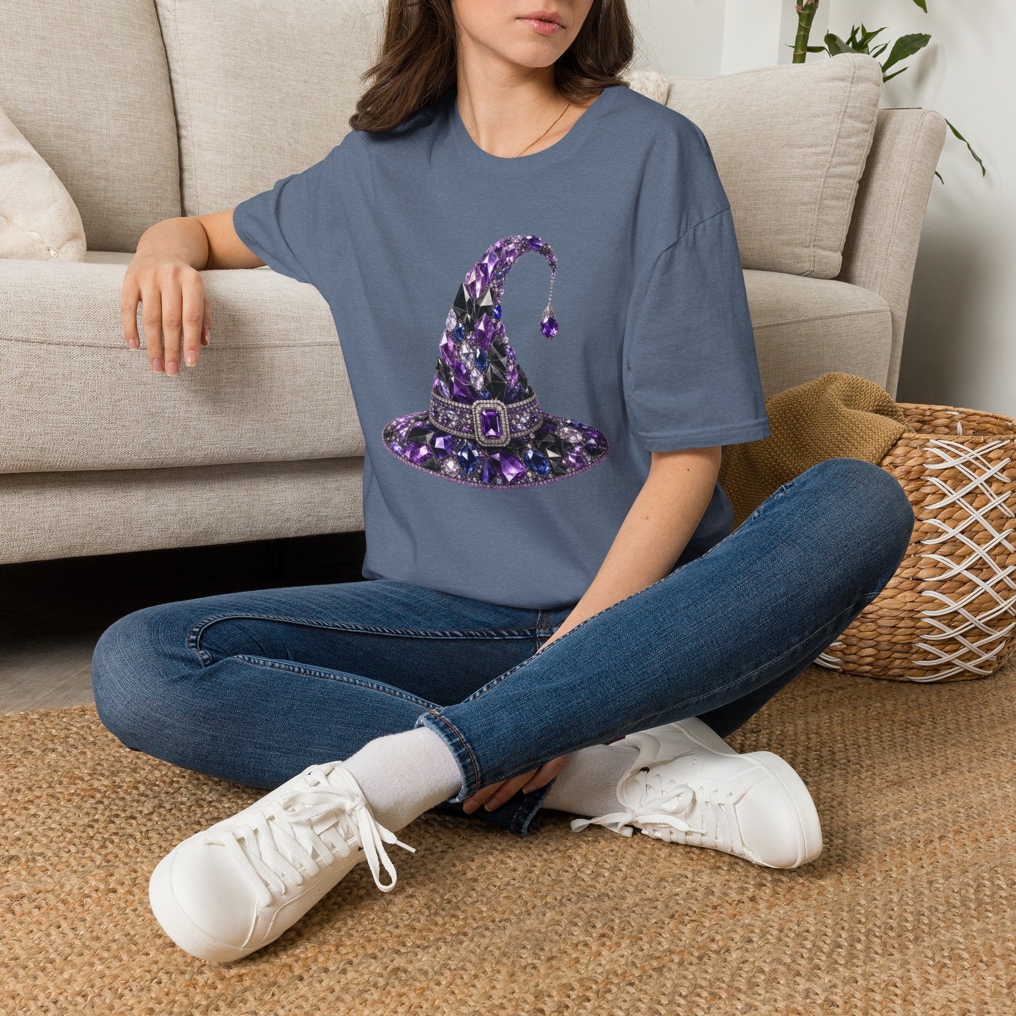 The Jeweled Witches Hat Tee - Gildan