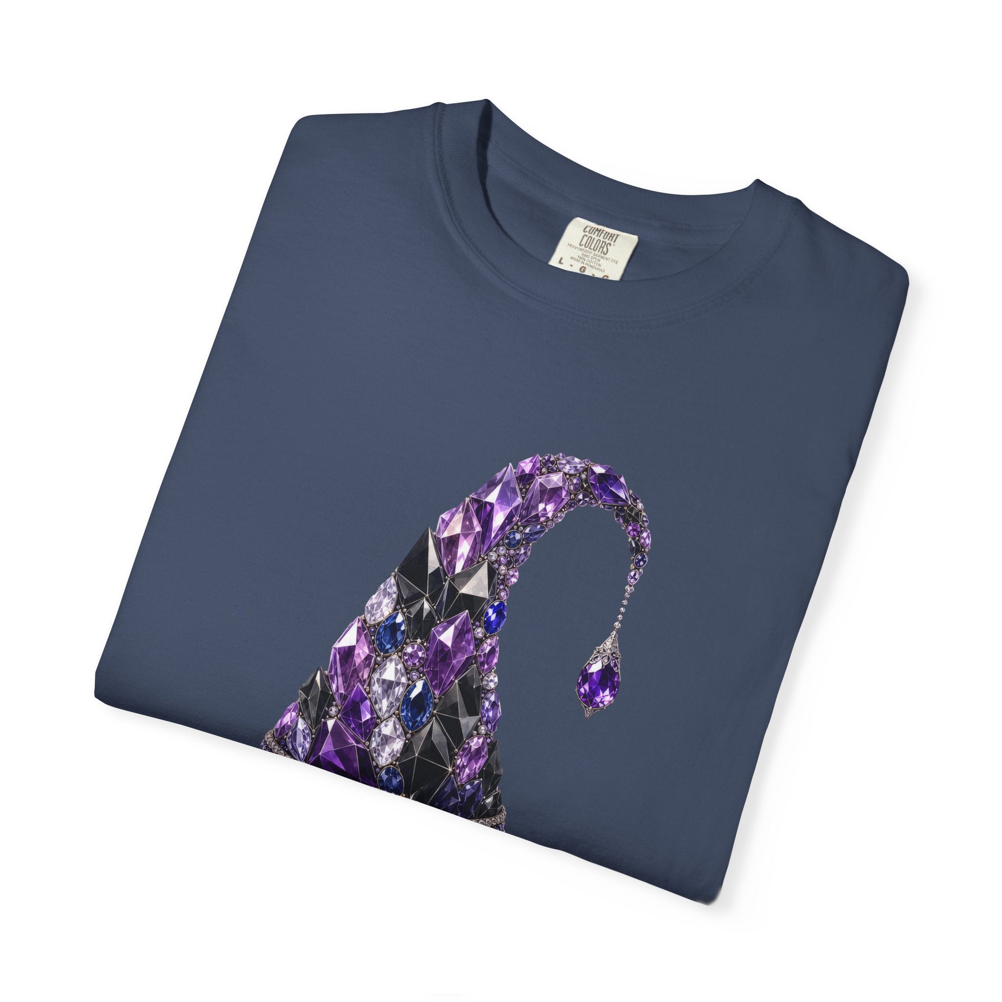 Jeweled Witches Hat Tee - Comfort Colors