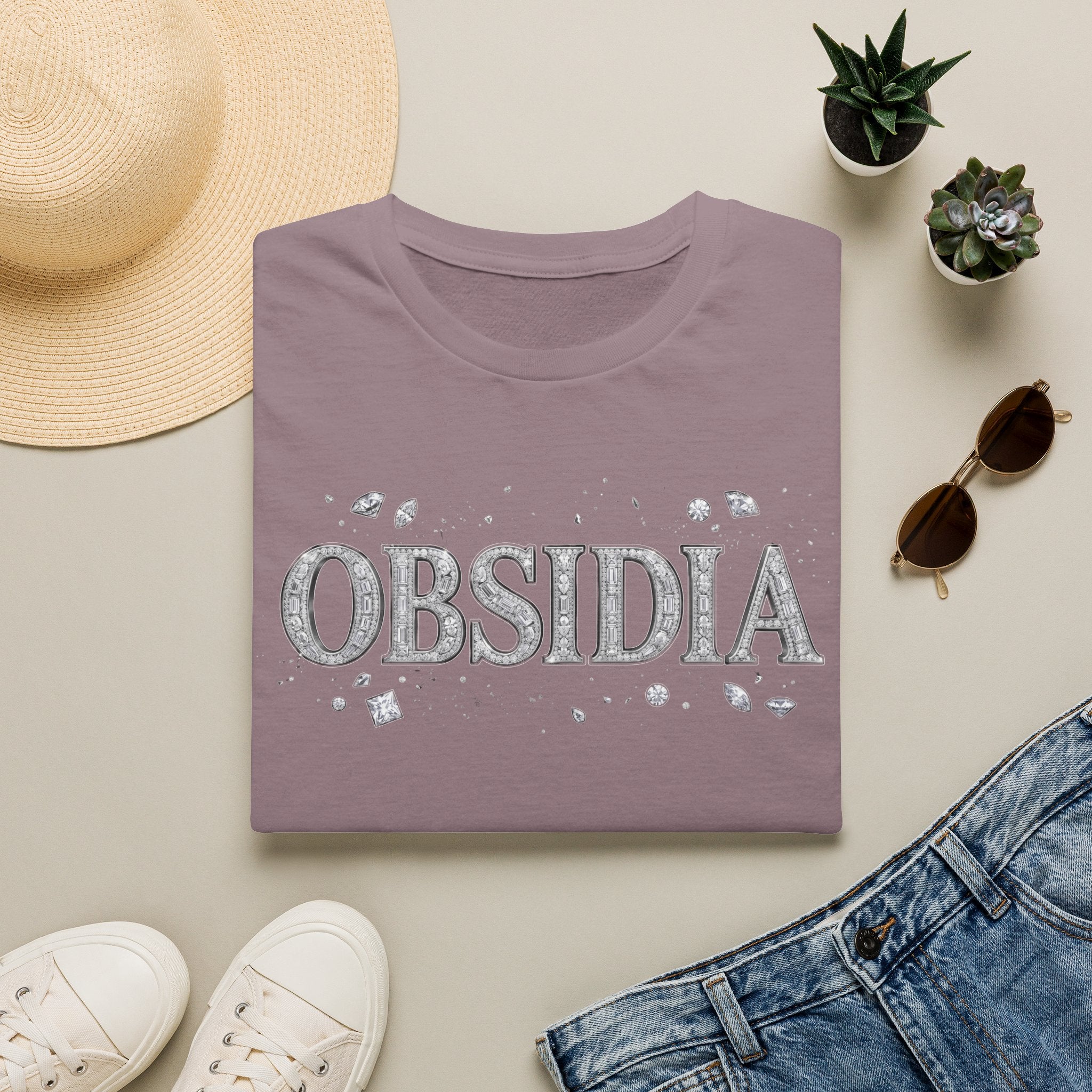 Obsidia Jewel Tee - Gildan