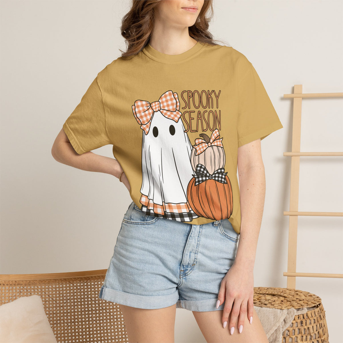 The Bow Ghost Tee - Comfort Colors