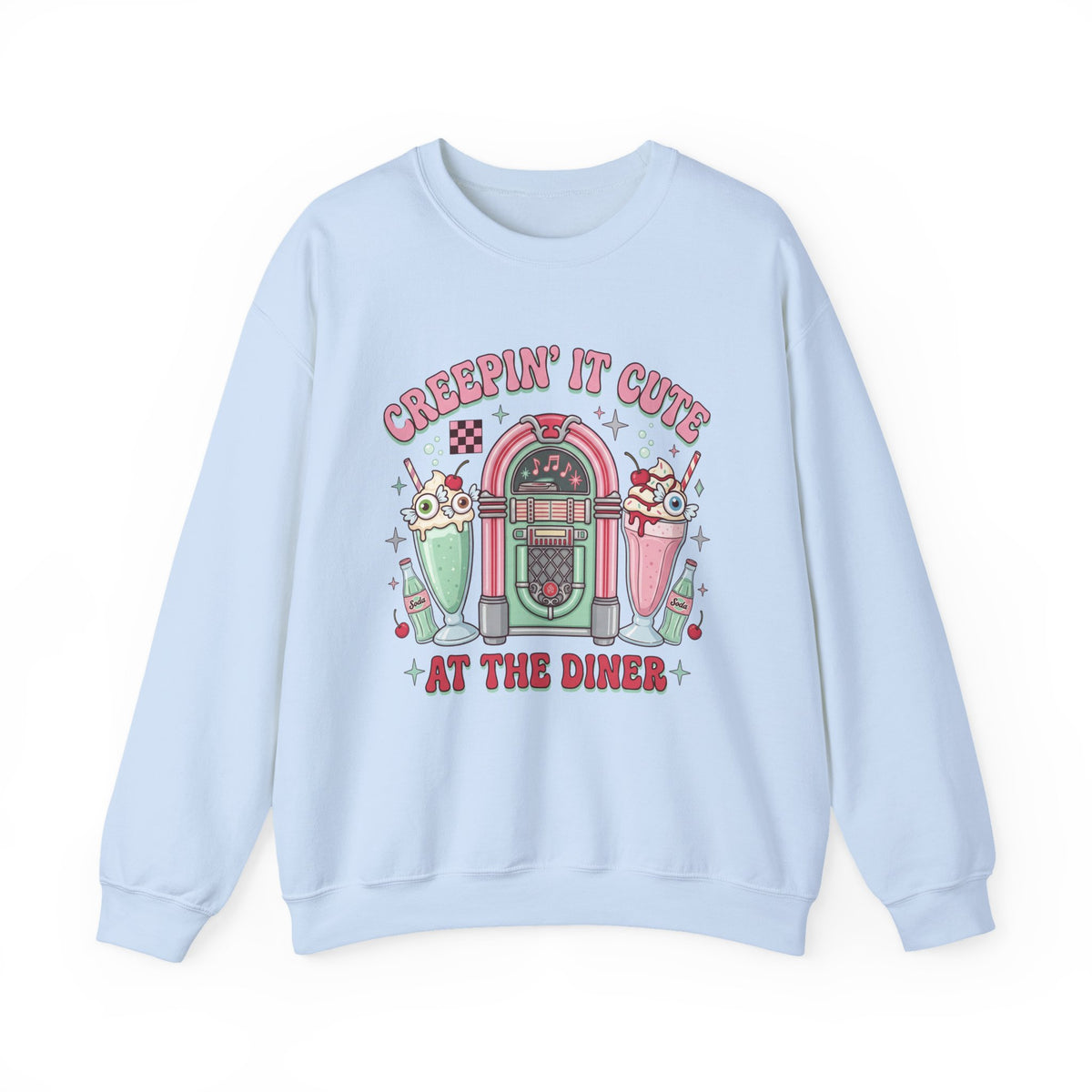 Creepin' It Cute Sweatshirt - Gildan