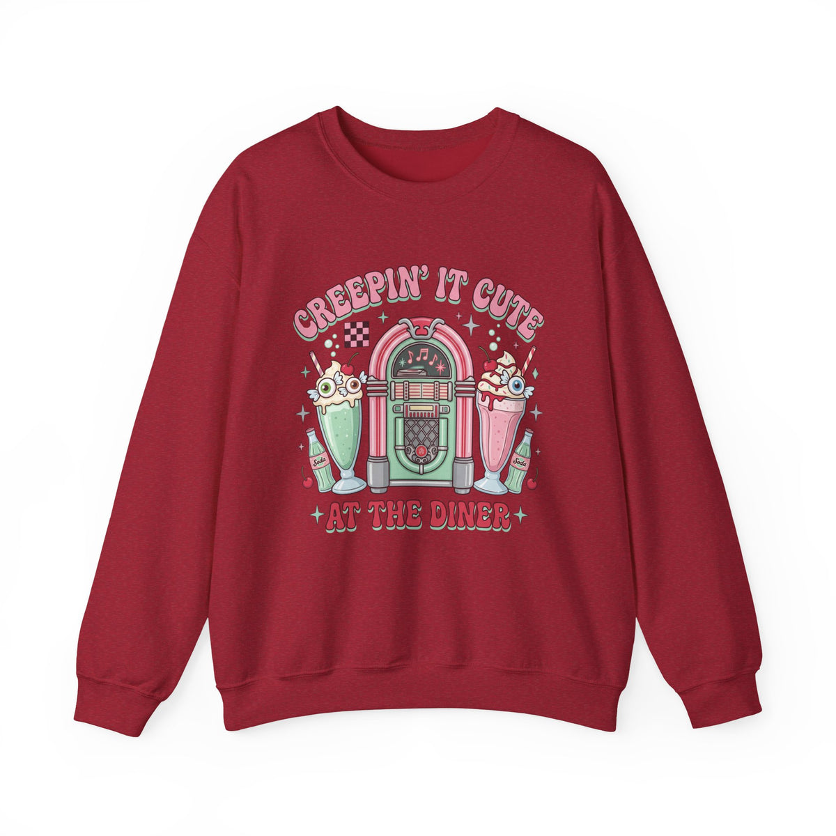 Creepin' It Cute Sweatshirt - Gildan