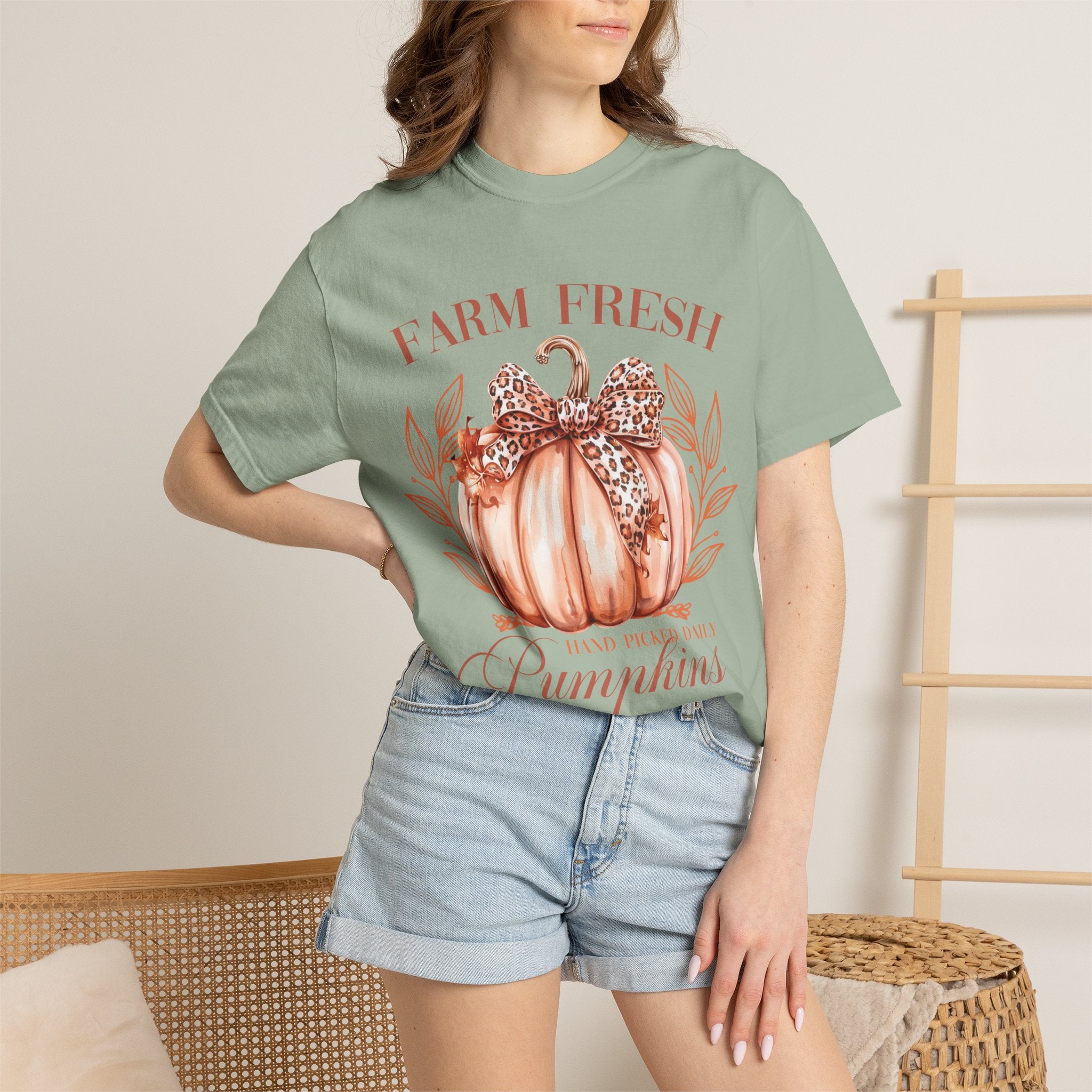 Farm Fresh Pumpkins Tee - Comfort Colors