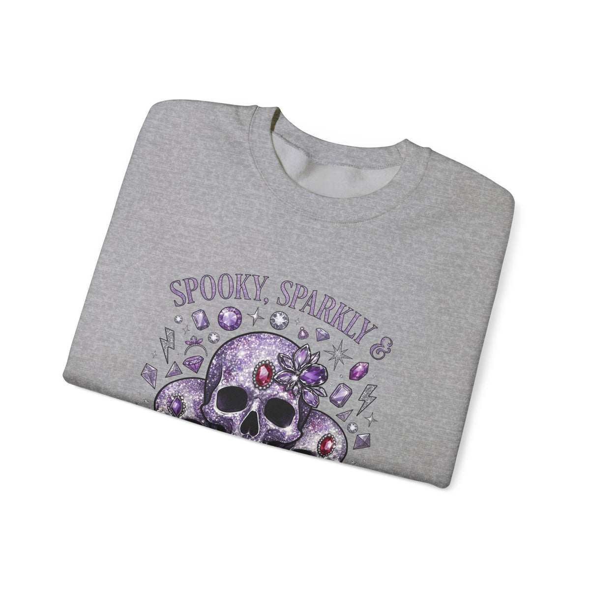 Spooky and Sparkly Sweatshirt - Gildan