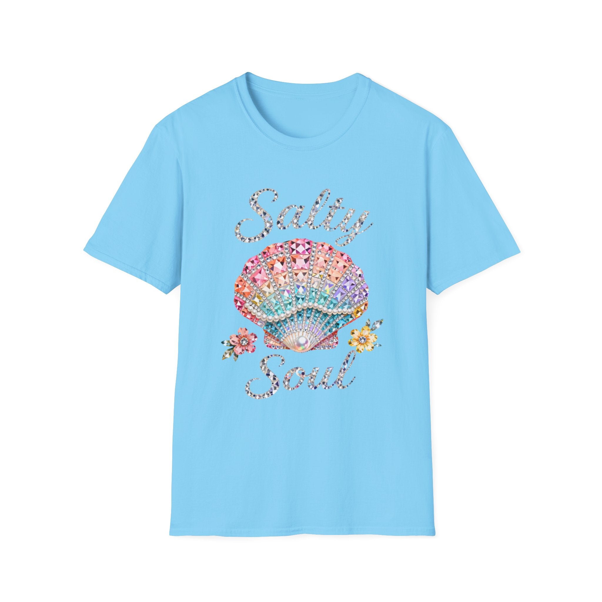 Salty Soul Jewel Tee - Gildan
