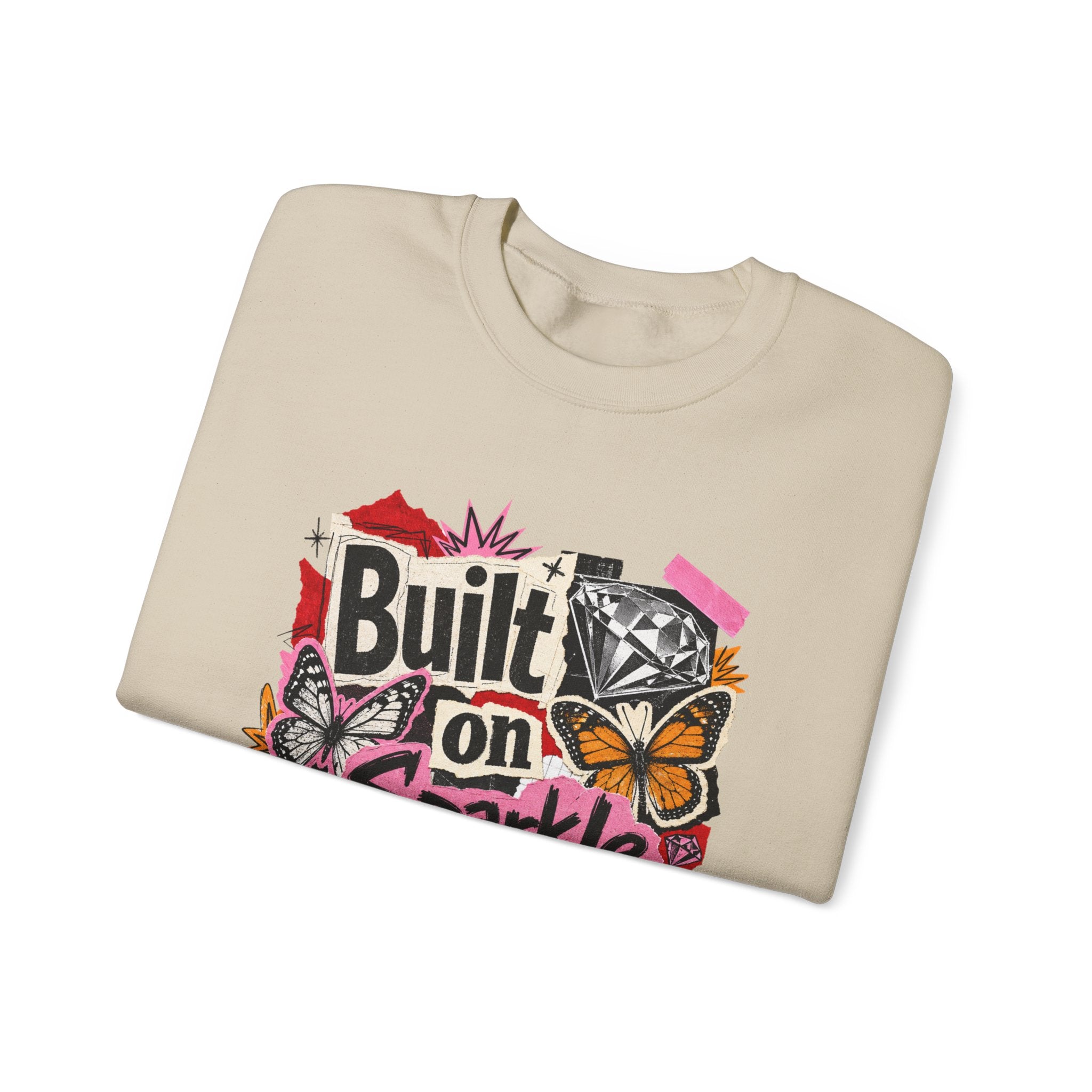 Built on Sparkle Sweatshirt - Gildan