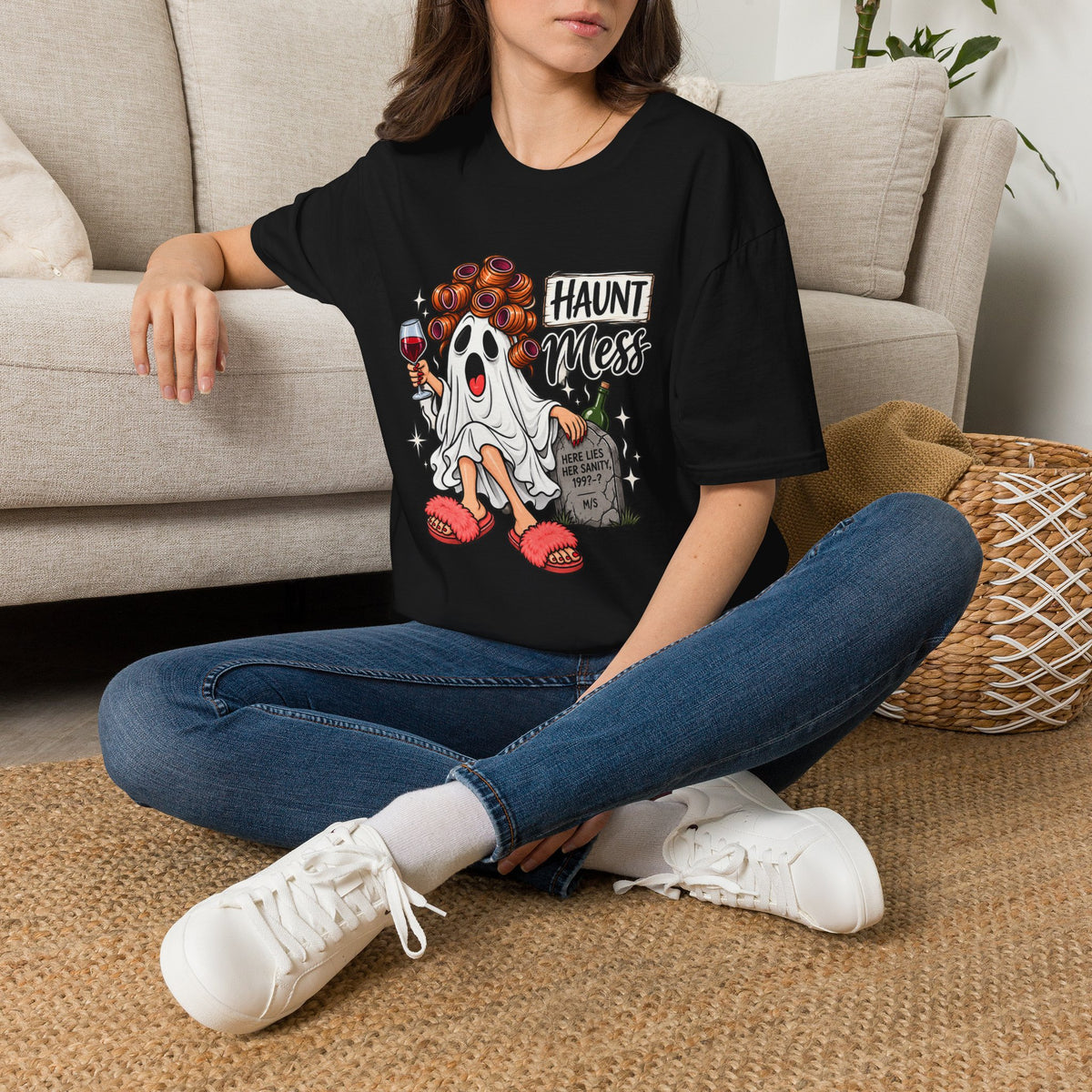Haunt Mess Tee - Gildan