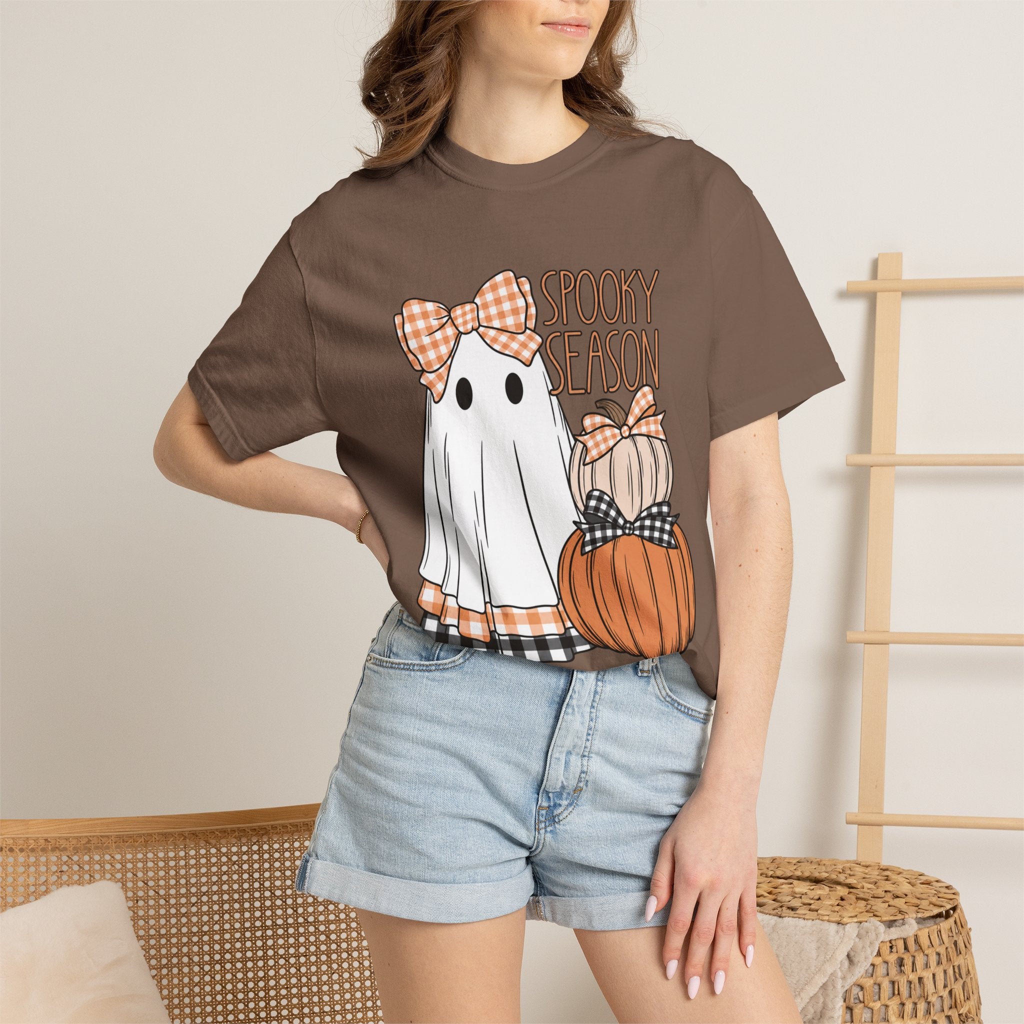 The Bow Ghost Tee - Comfort Colors
