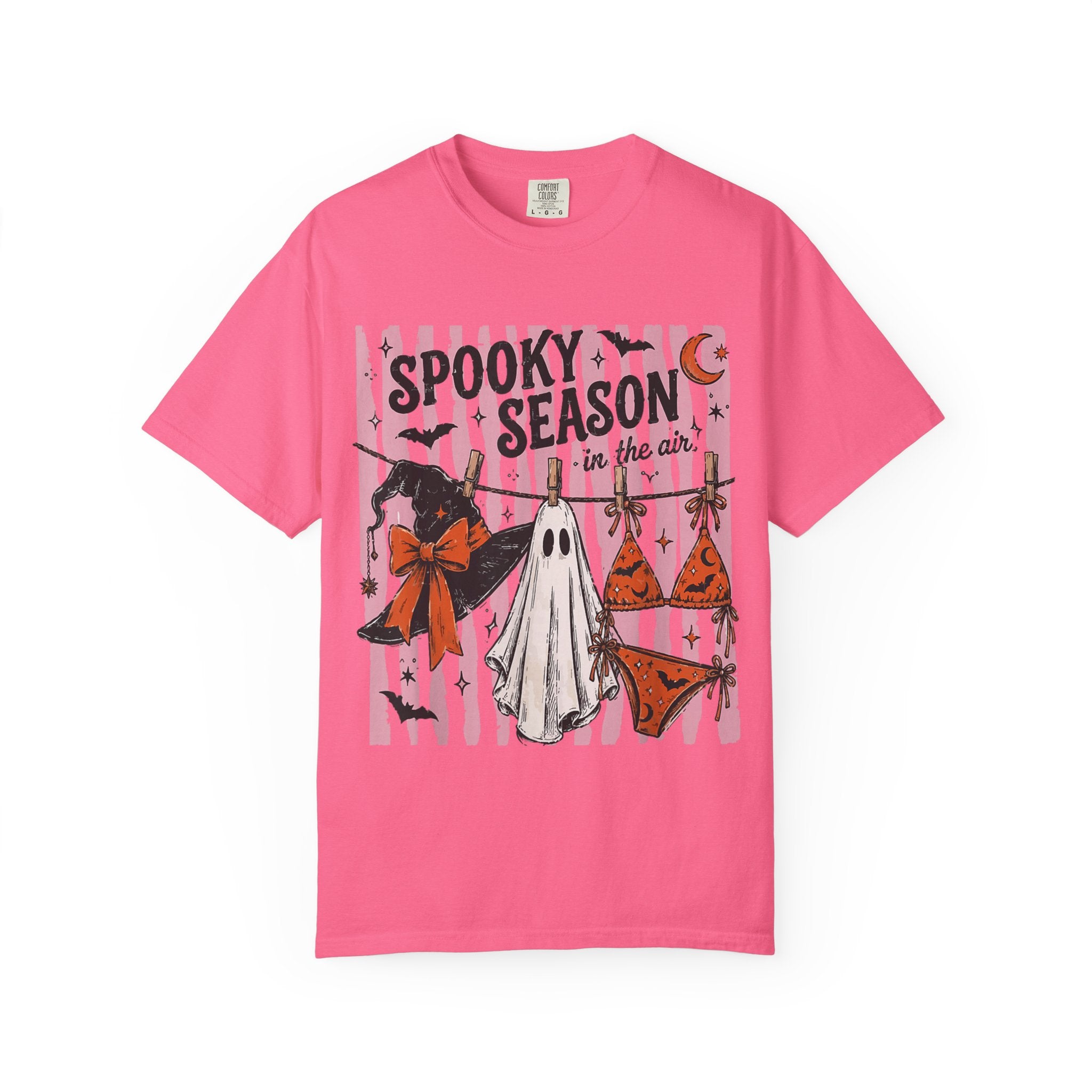Spooky Season In The Air Tee - Comfort Colors