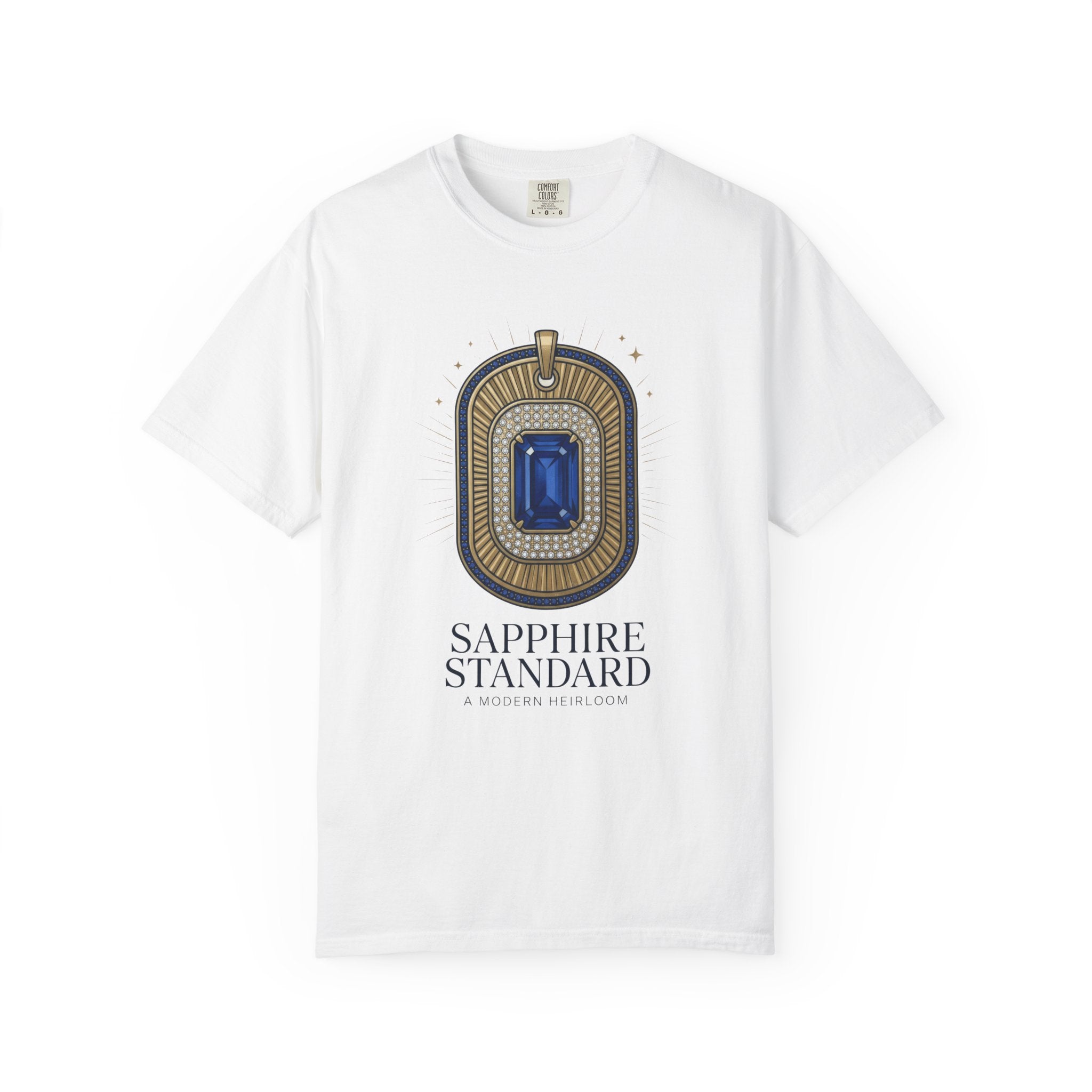 The Sapphire Standard Tee - Comfort Colors