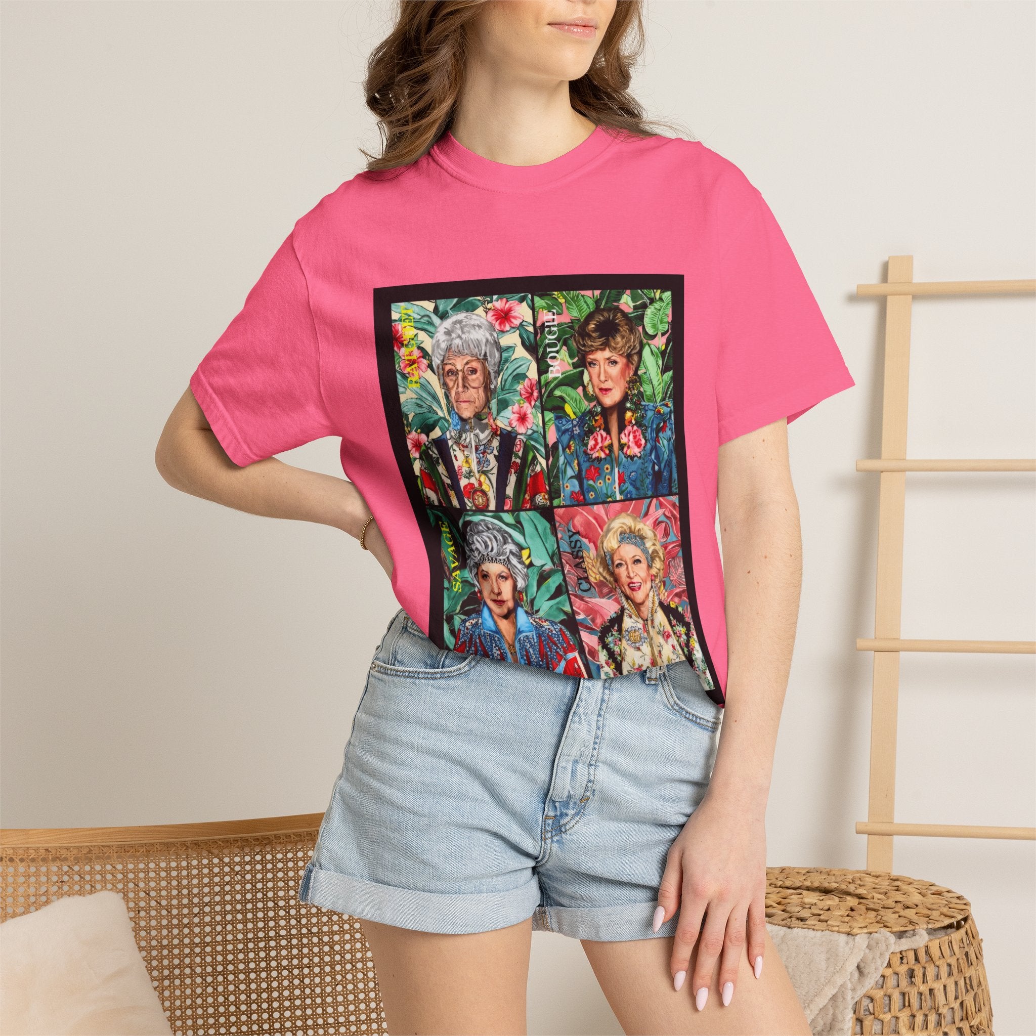 Golden Baddies Tee- Comfort Colors