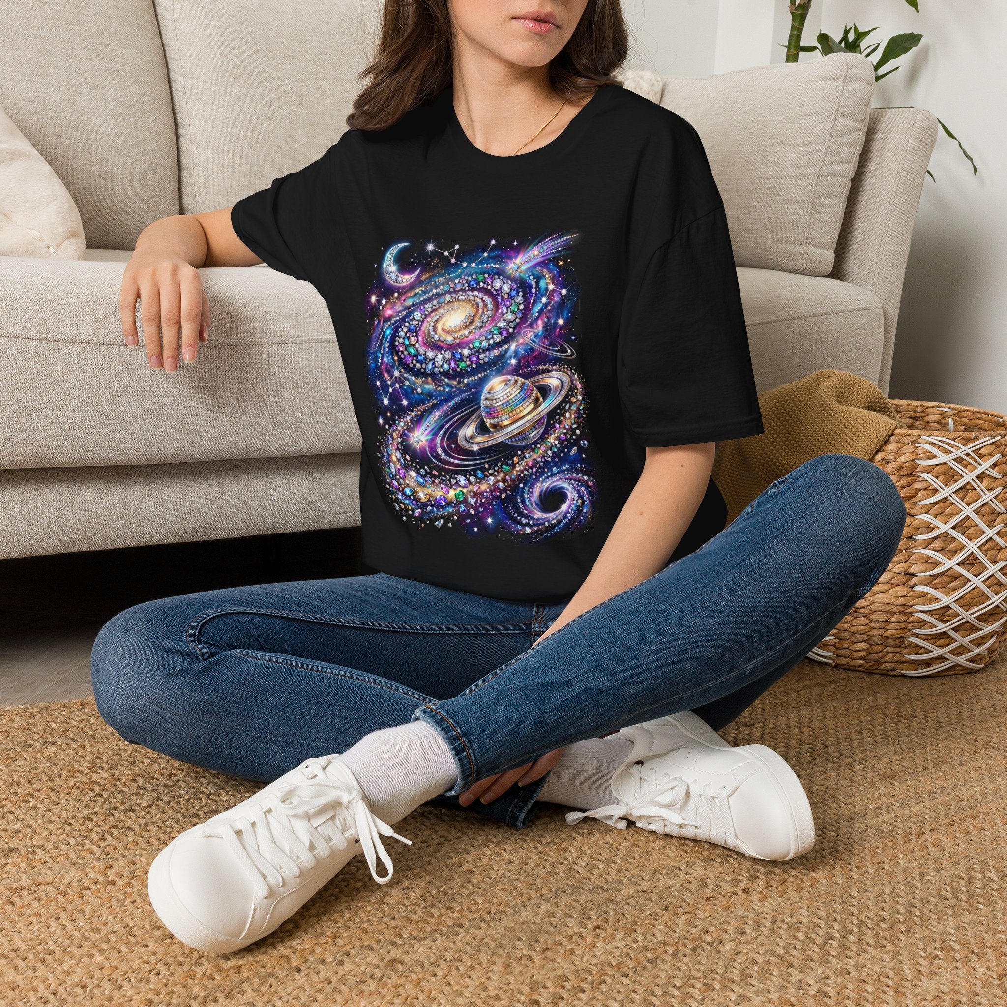Obsidia Night Sky Tee - Gildan
