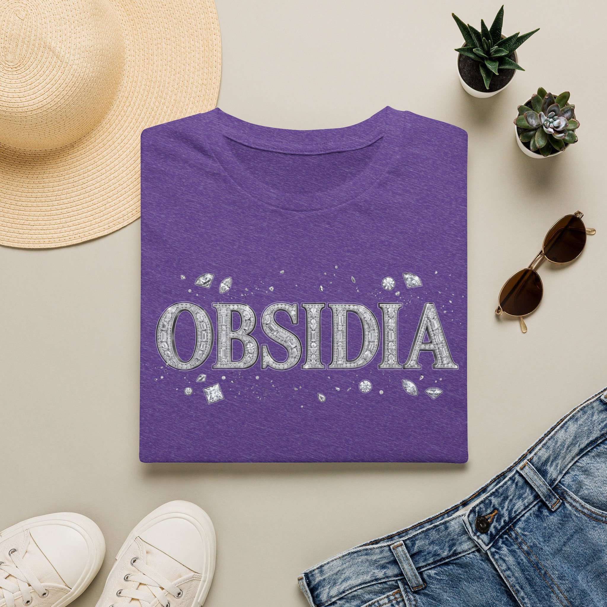 Obsidia Jewel Tee - Gildan