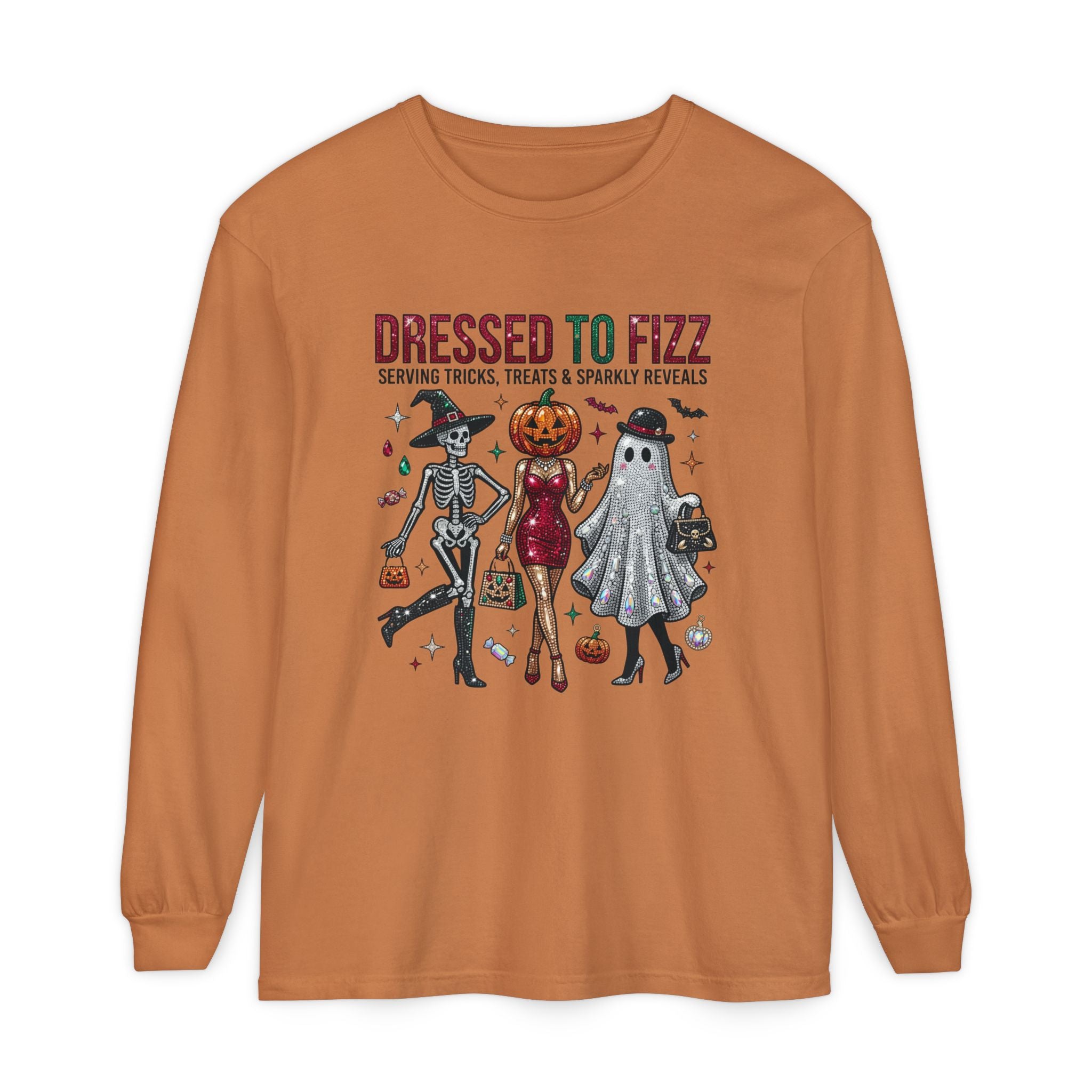Dressed To Fizz Long Sleeve - Comfort Colors