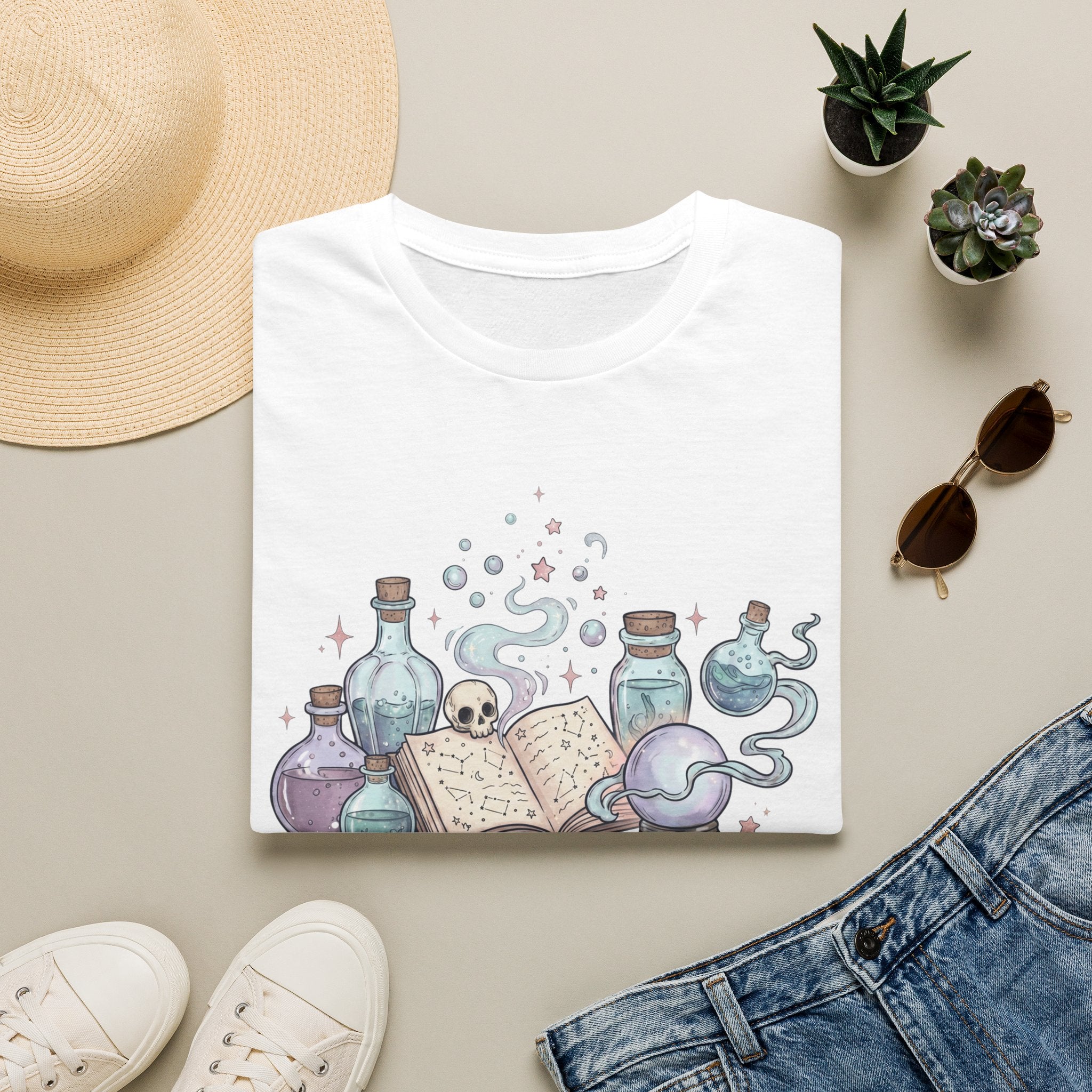 Potion Bottles and Pretty Sparkles Tee - Gildan