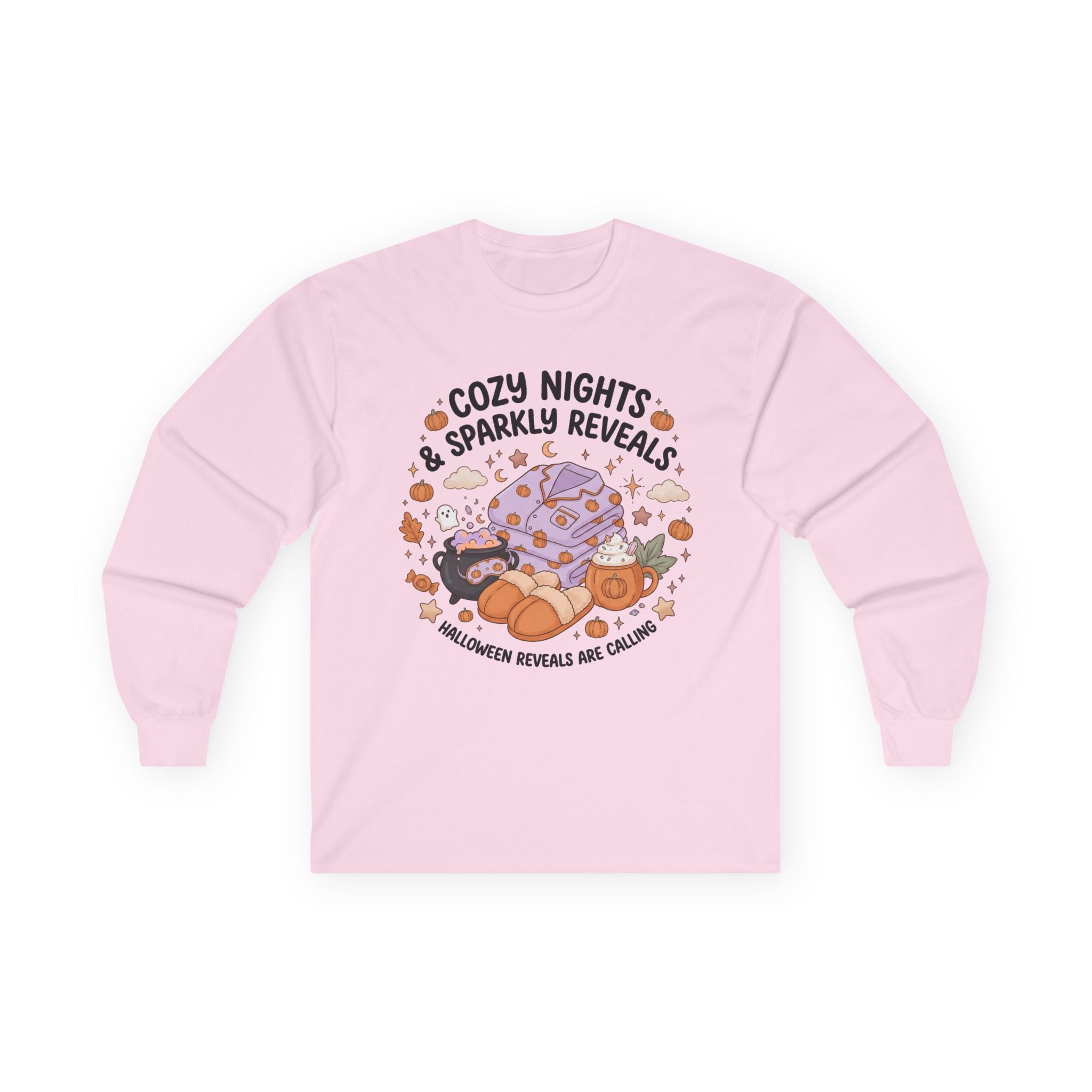 Cozy Nights Long Sleeve Tee - Gildan