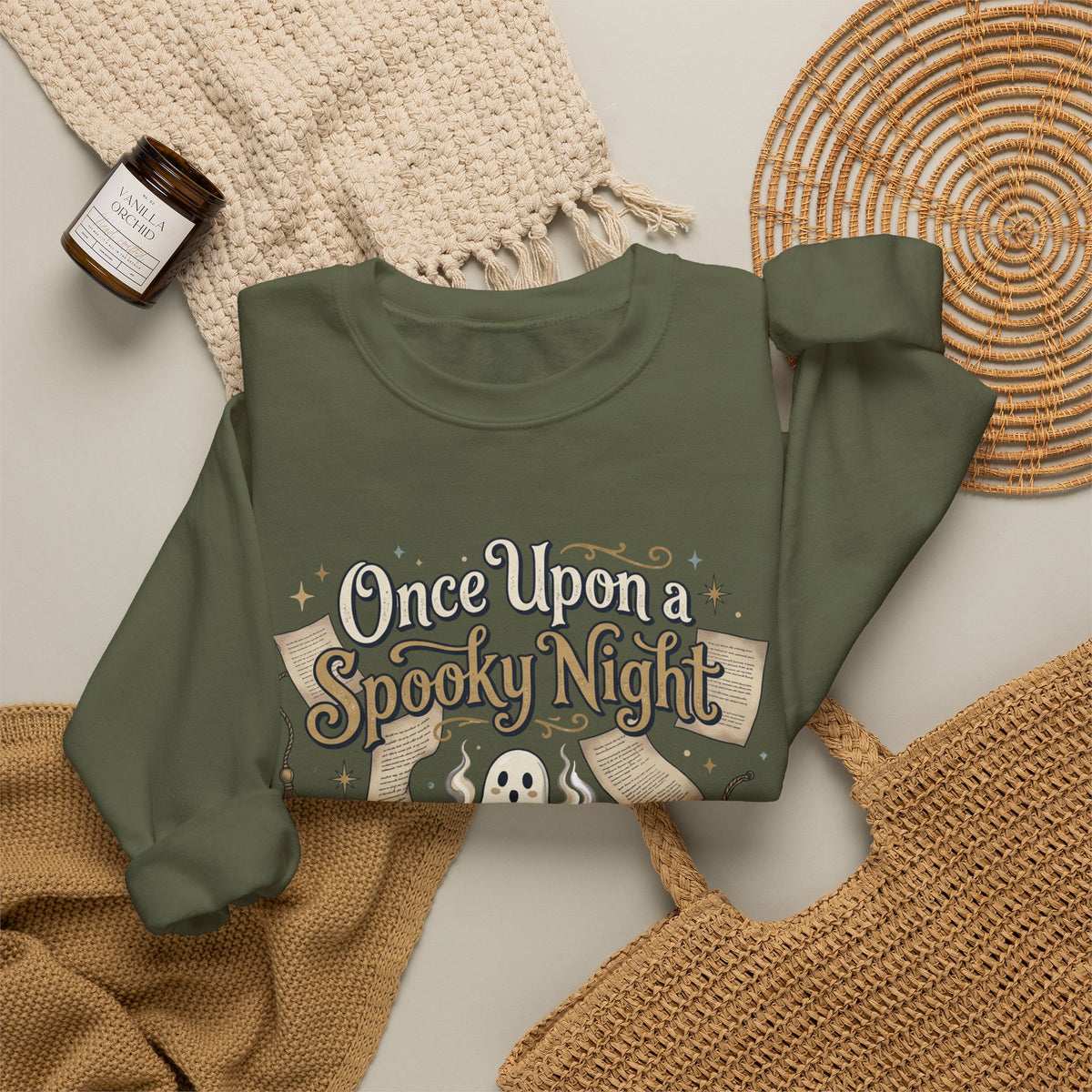 Once Upon a Spooky Night Sweatshirt - Gildan