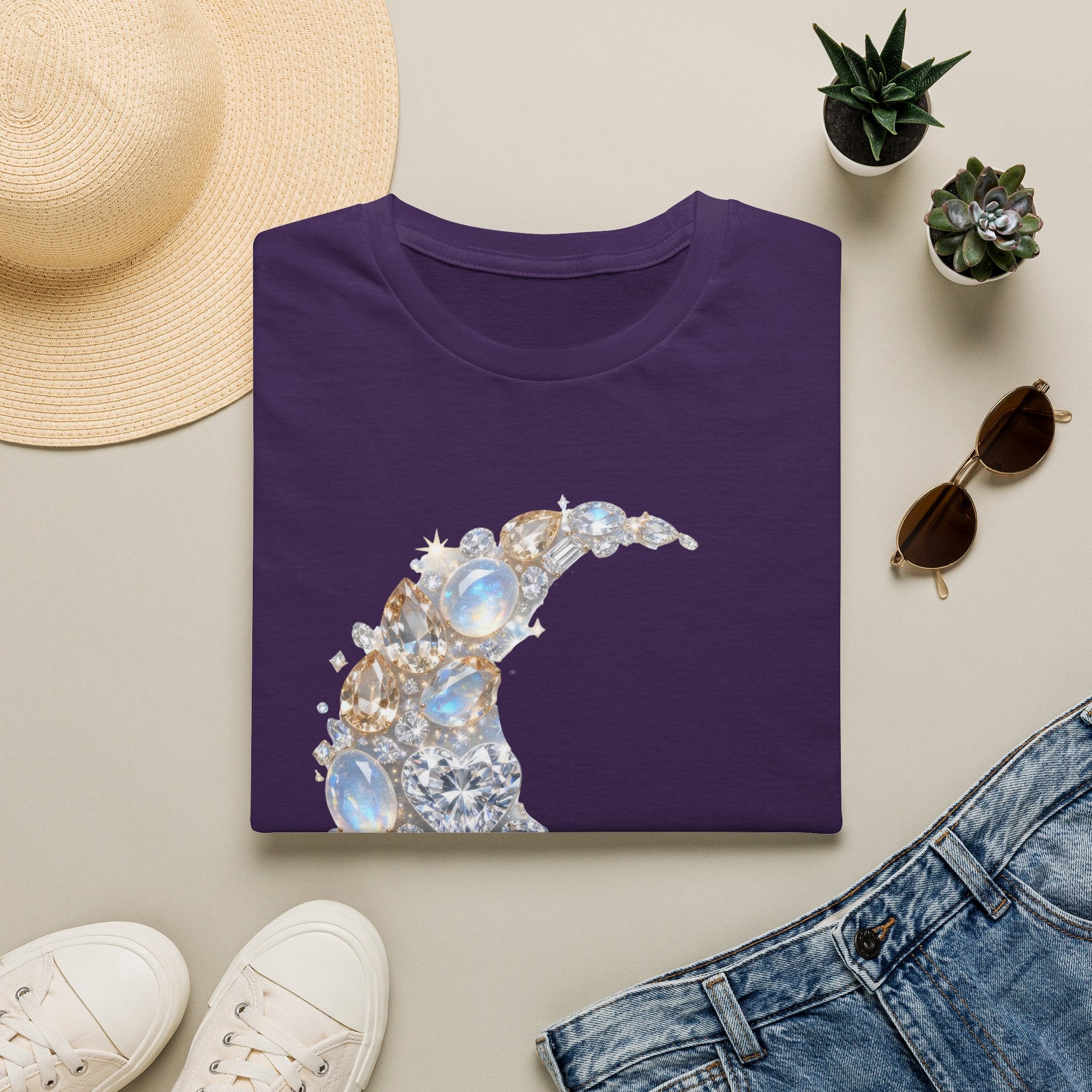 Crescent Moon Tee - Gildan