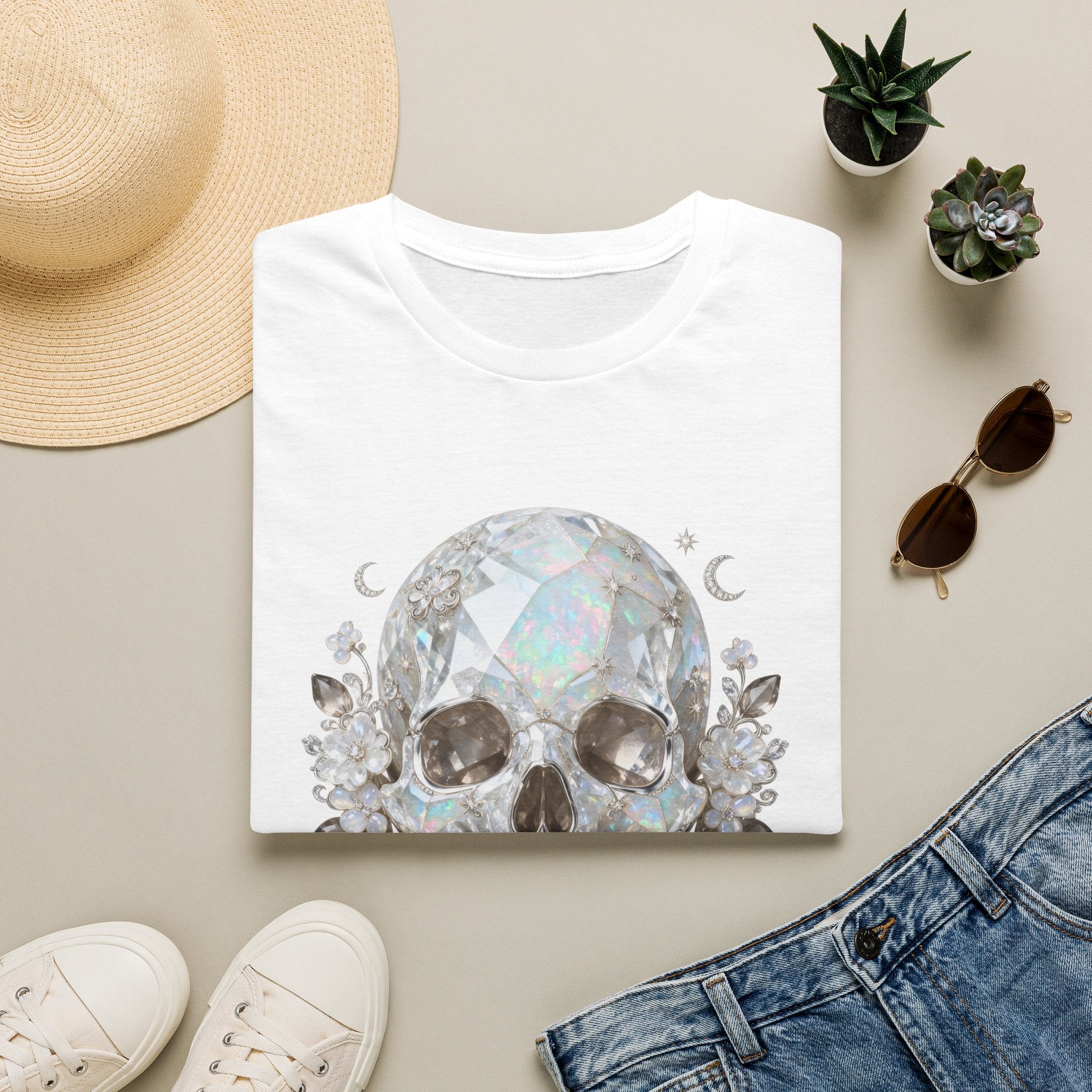 Moonstone Skull Tee - Gildan