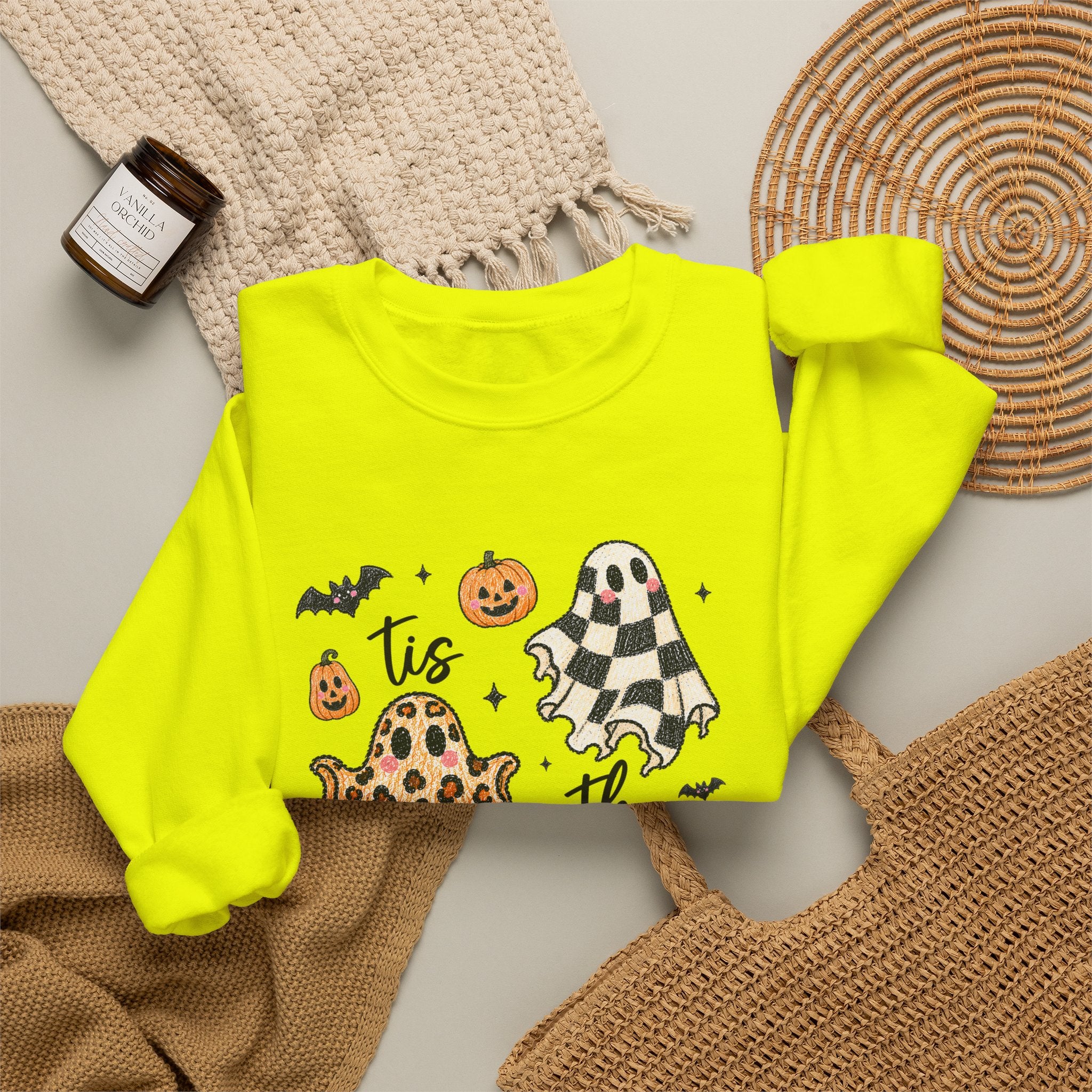 Tis The Season Halloween Sweatshirt - Gildan