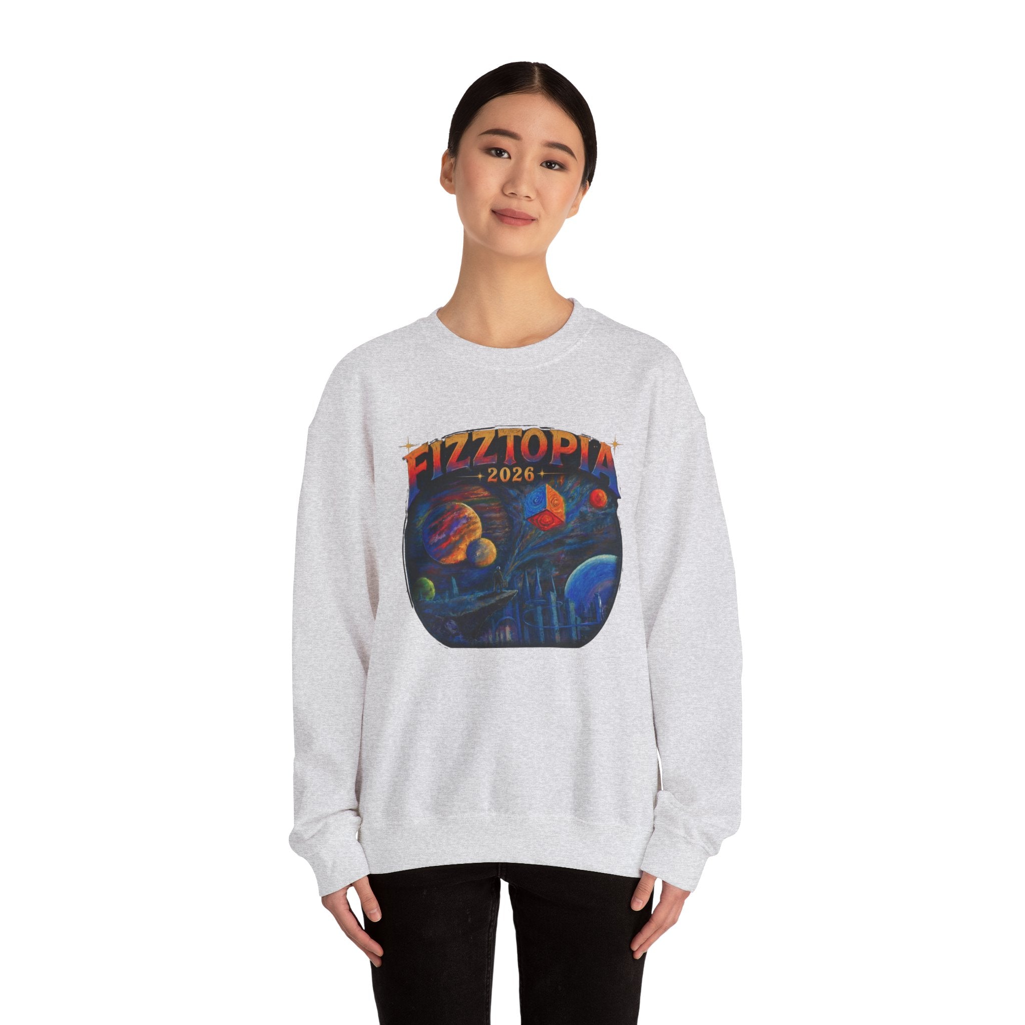 Daddy Ring Bomb's Fizztopia Galaxy Sweatshirt - Gildan