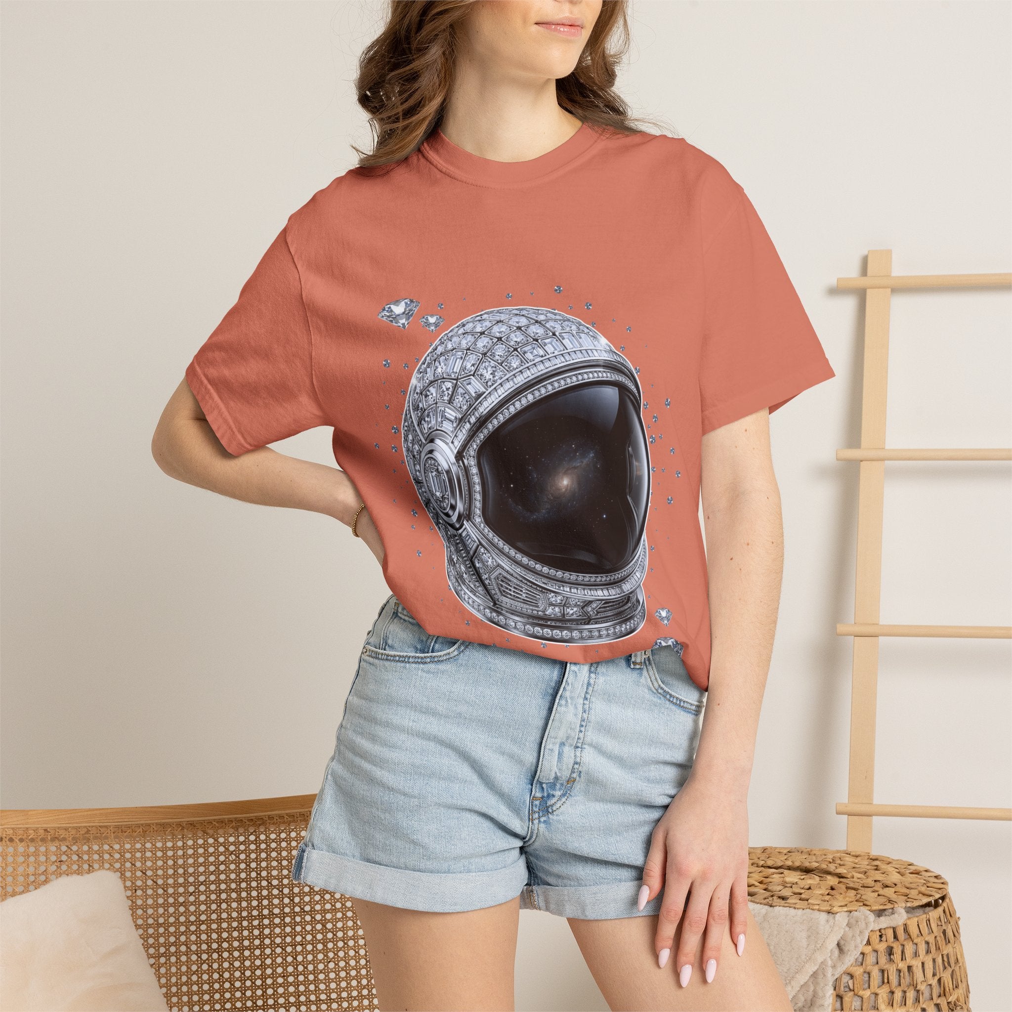 Sparkle Astronaut Tee - Comfort Colors
