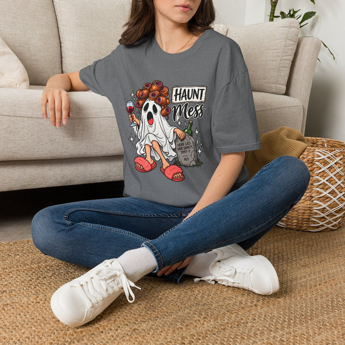 Haunt Mess Tee - Gildan