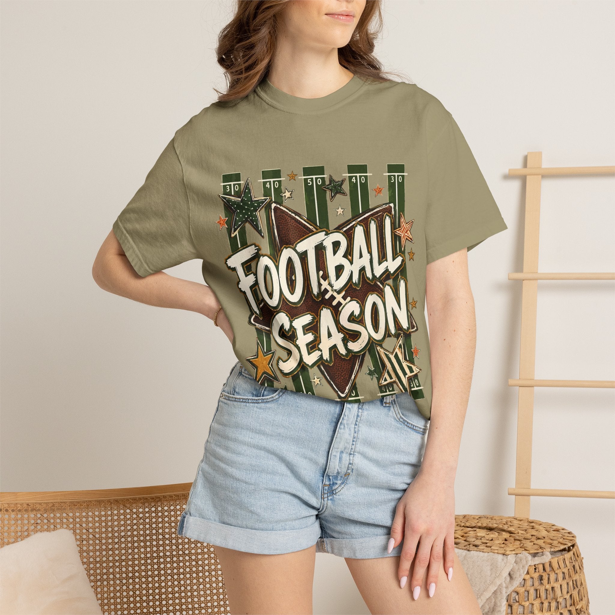 Football Season Tee - Comfort Colors