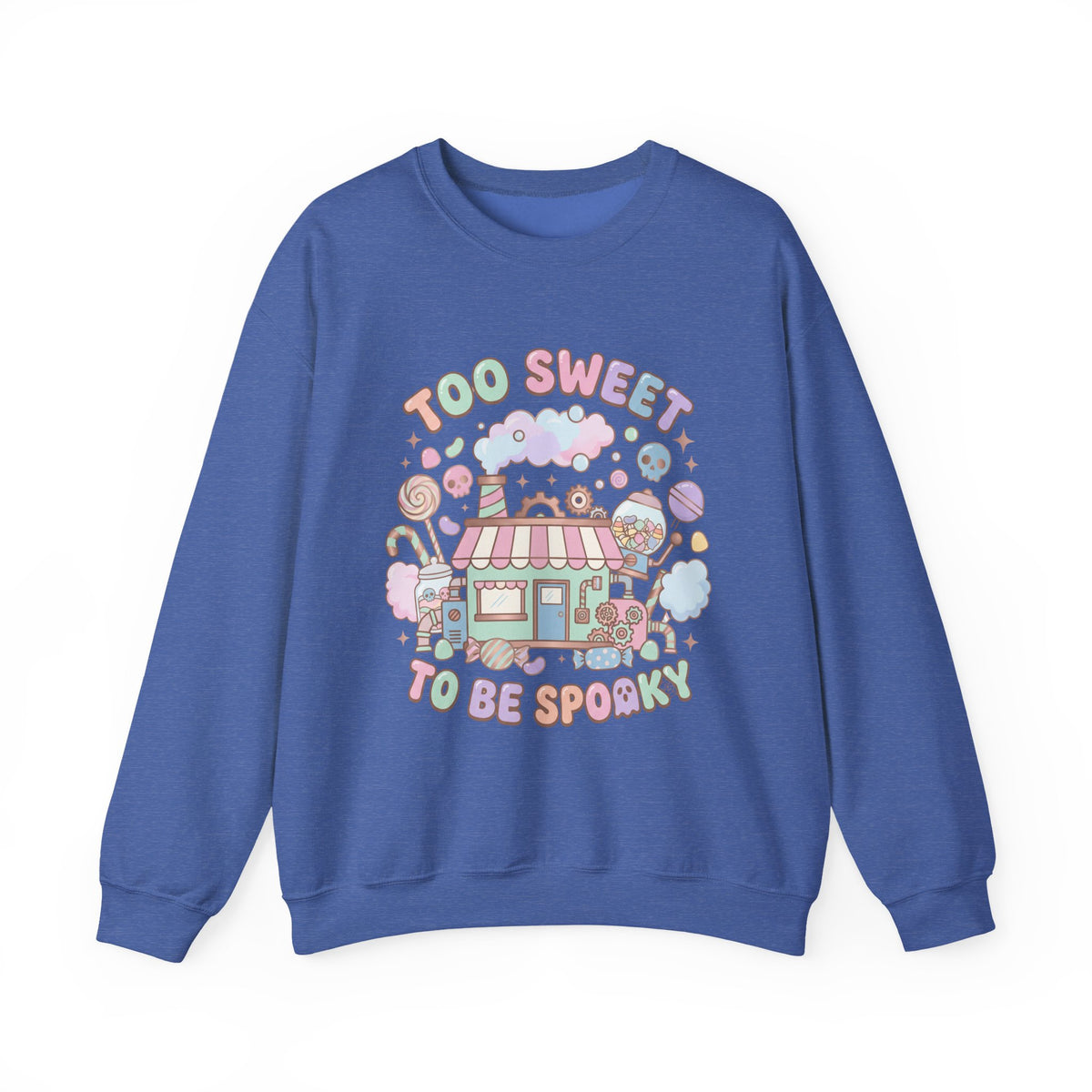 Too Sweet To Be Spooky Sweatshirt - Gildan