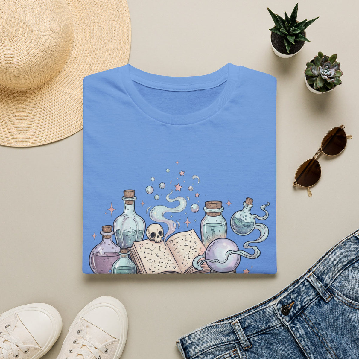 Potion Bottles and Pretty Sparkles Tee - Gildan