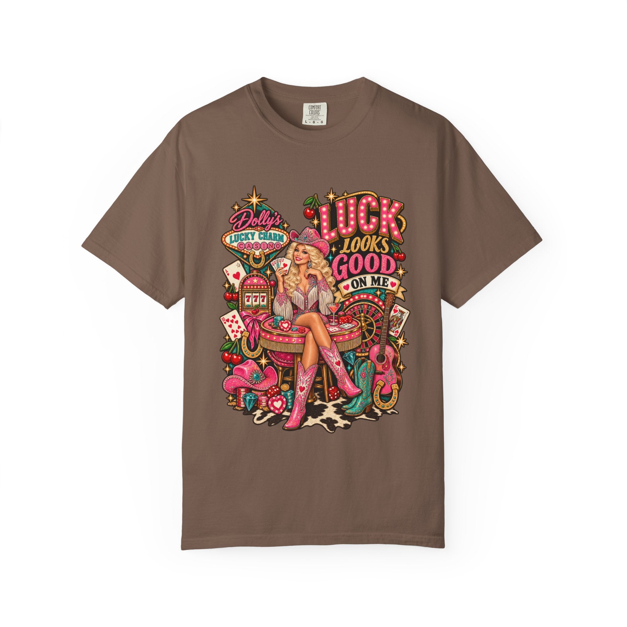 Dolly's Lucky Charm Casino Tee