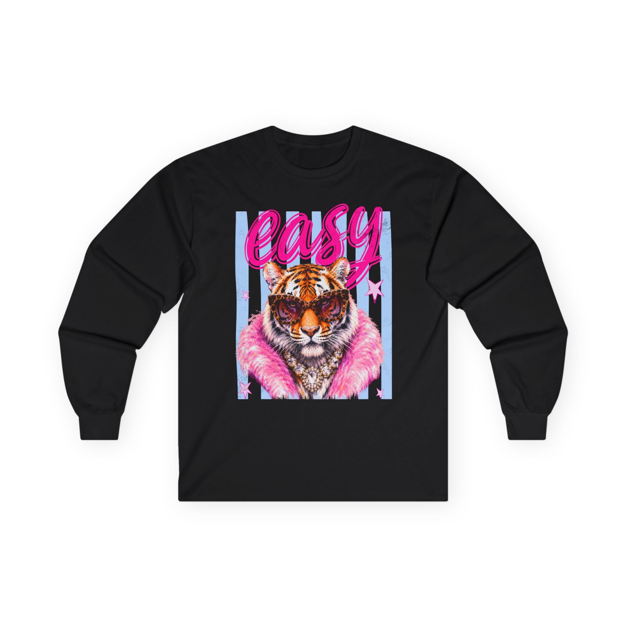 Easy Tiger Long Sleeve Tee - Gildan
