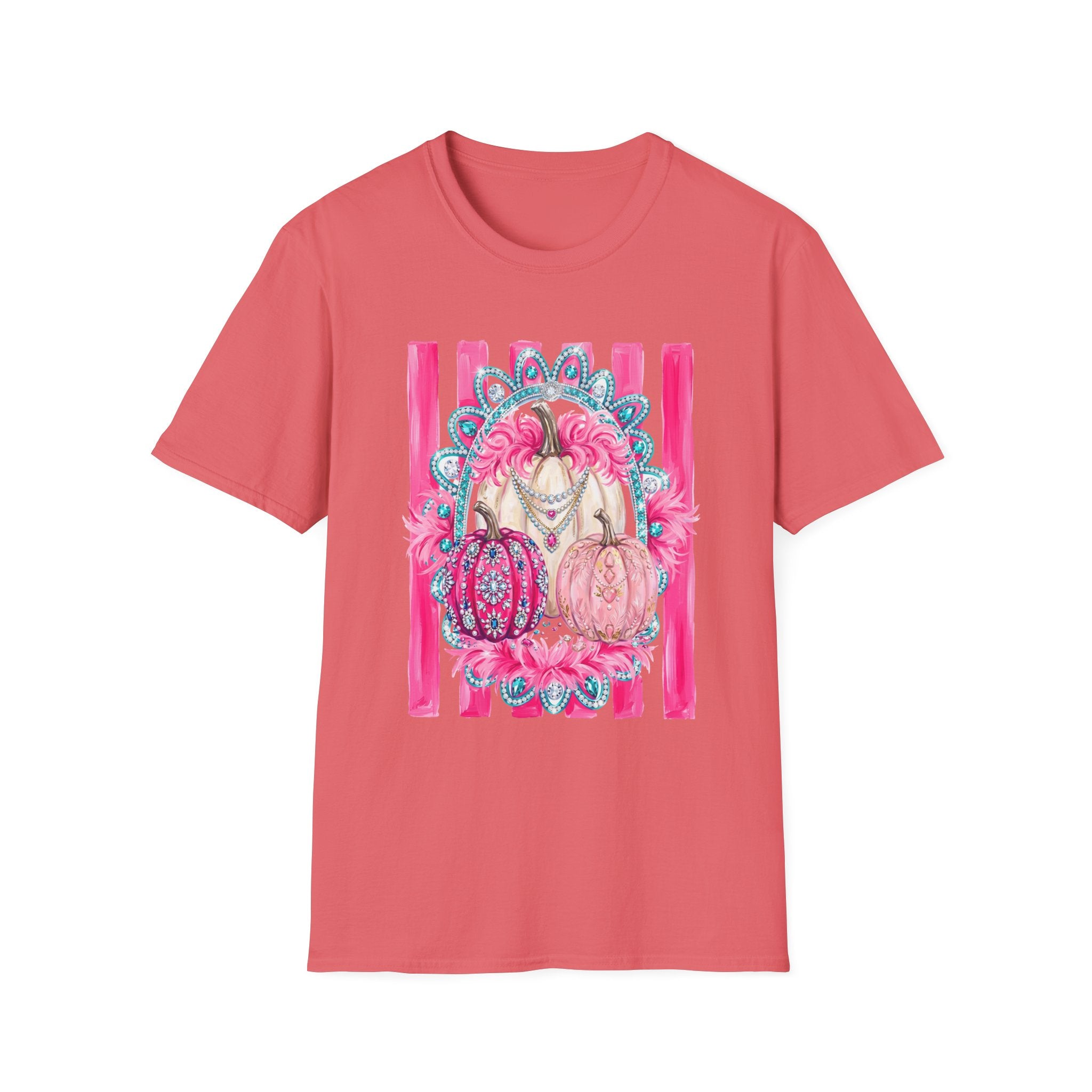 Pink Pumpkins Glam Tee - Gildan