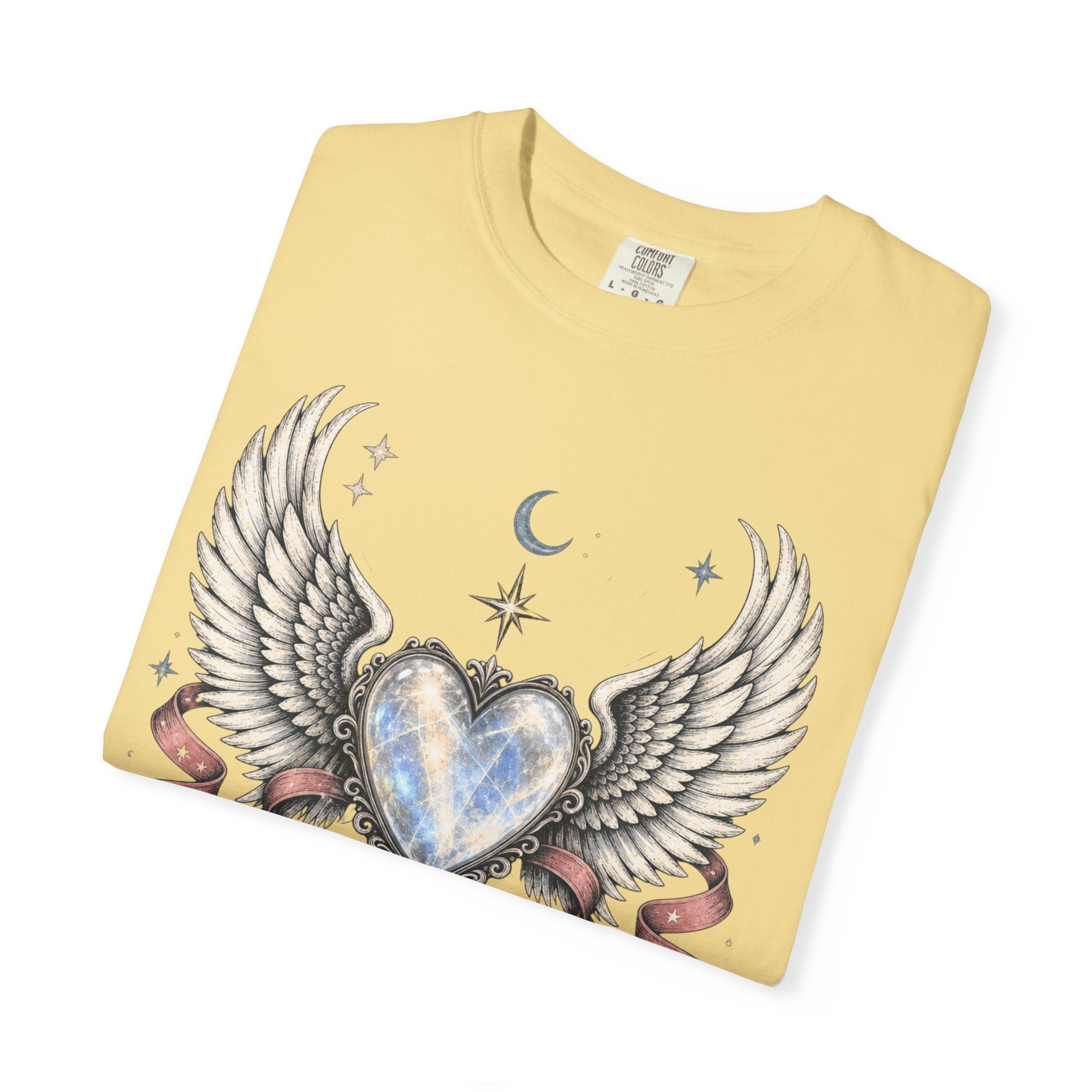 Soft Heart Strong Wings Tee - Comfort Colors